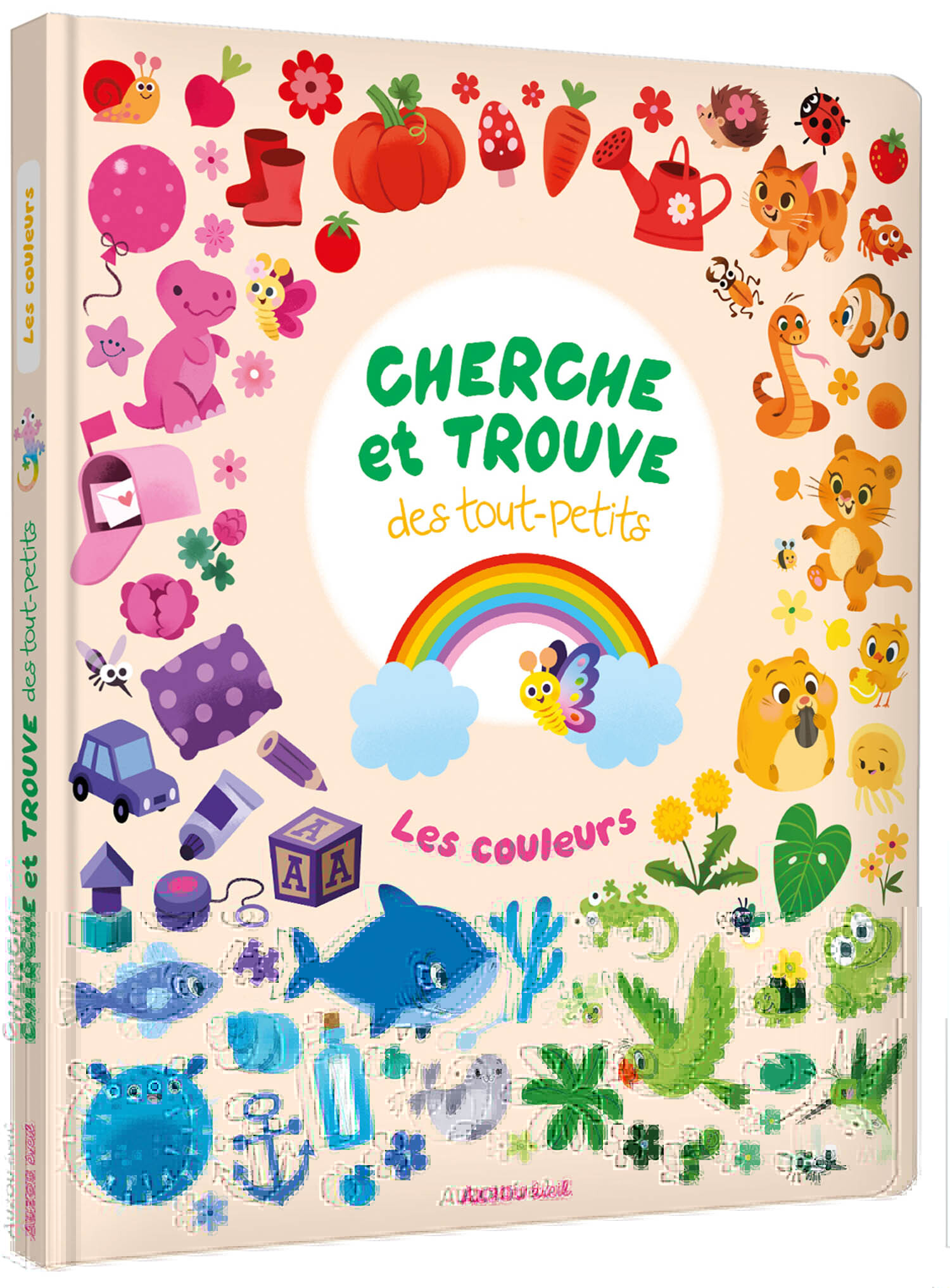 CHERCHE ET TROUVE DES TOUT-PETITS - LES COULEURS - Kathrin Fehrl - AUZOU