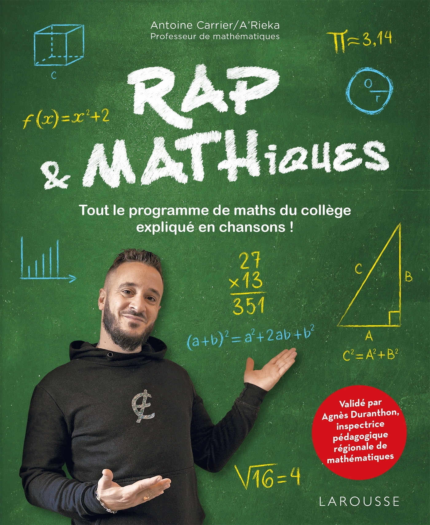 Rapémathiques - Rap&Mathiques - Antoine Carrier - LAROUSSE