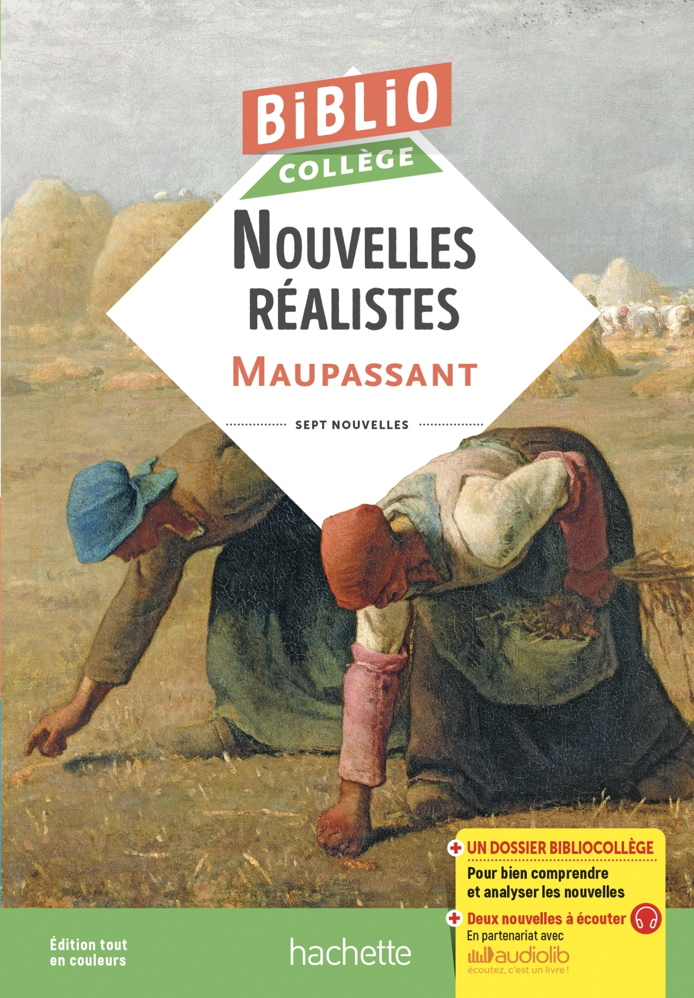 Bibliocollège - Nouvelles réalistes, Maupassant - Guy Maupassant - HACHETTE EDUC