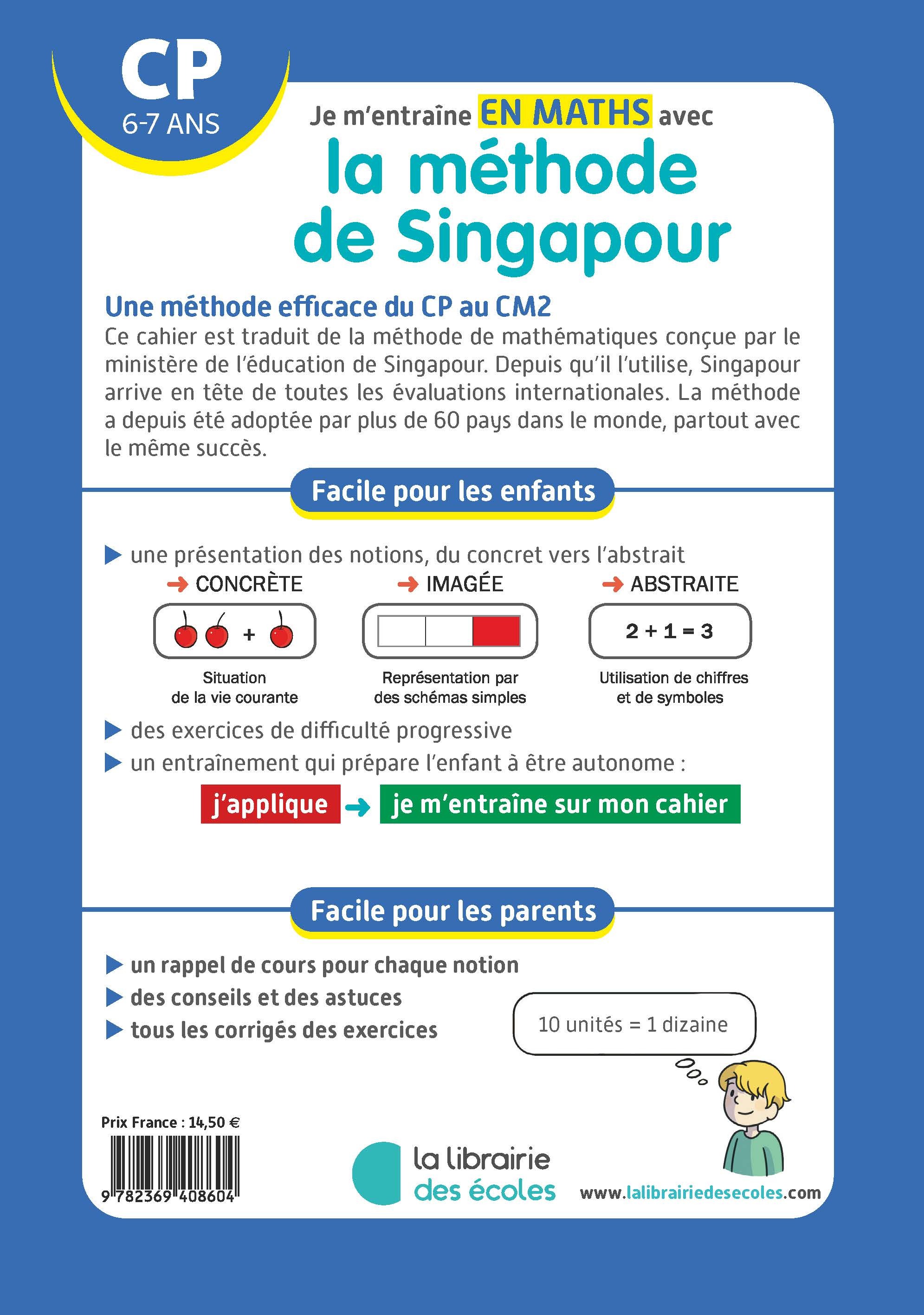 Je m'entraîne en maths avec la méthode de Singapour - CP - XXX - LIB DES ECOLES