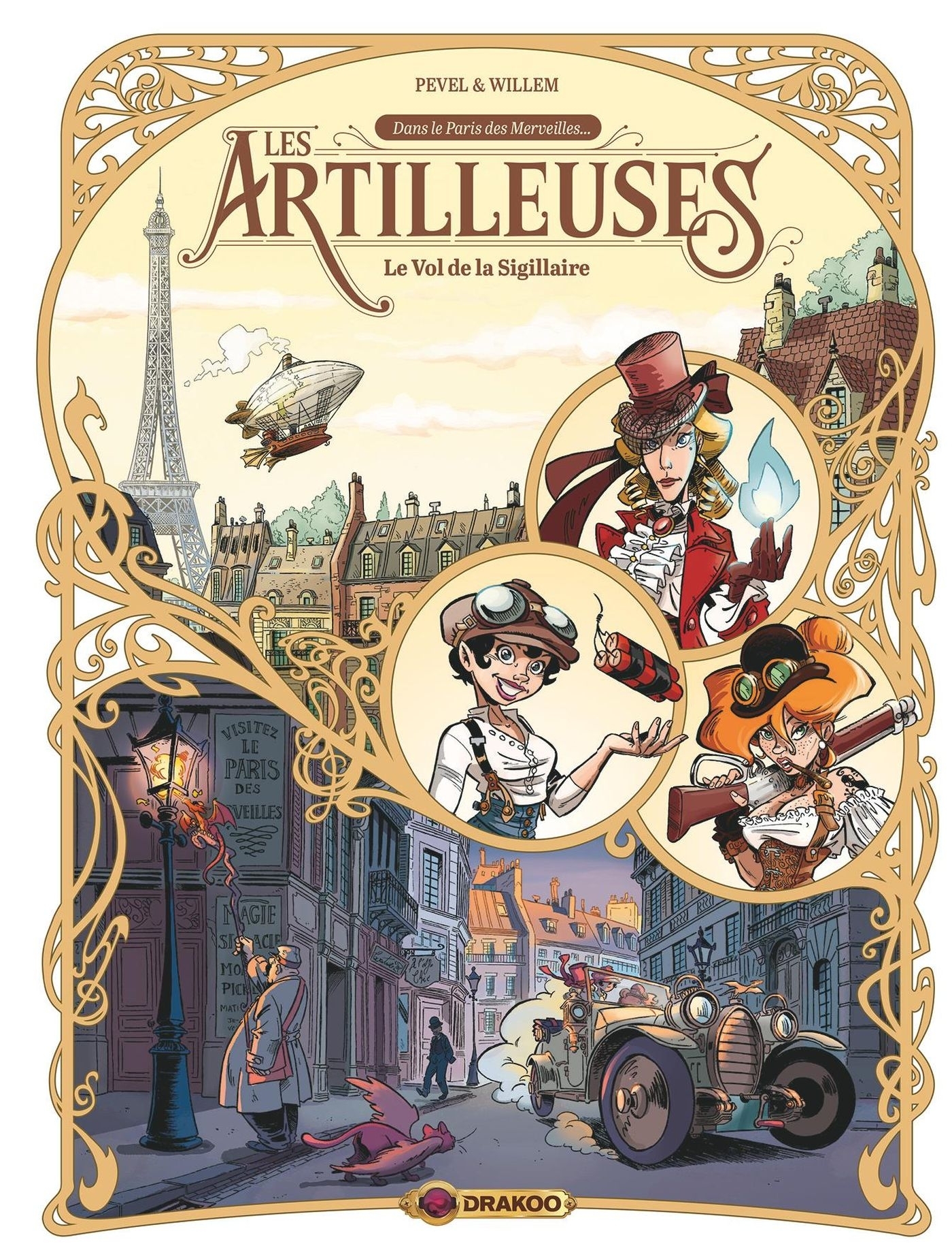 LES ARTILLEUSES T01 LE VOL DE LA SIGILLAIRE - Etienne Willem - DRAKOO