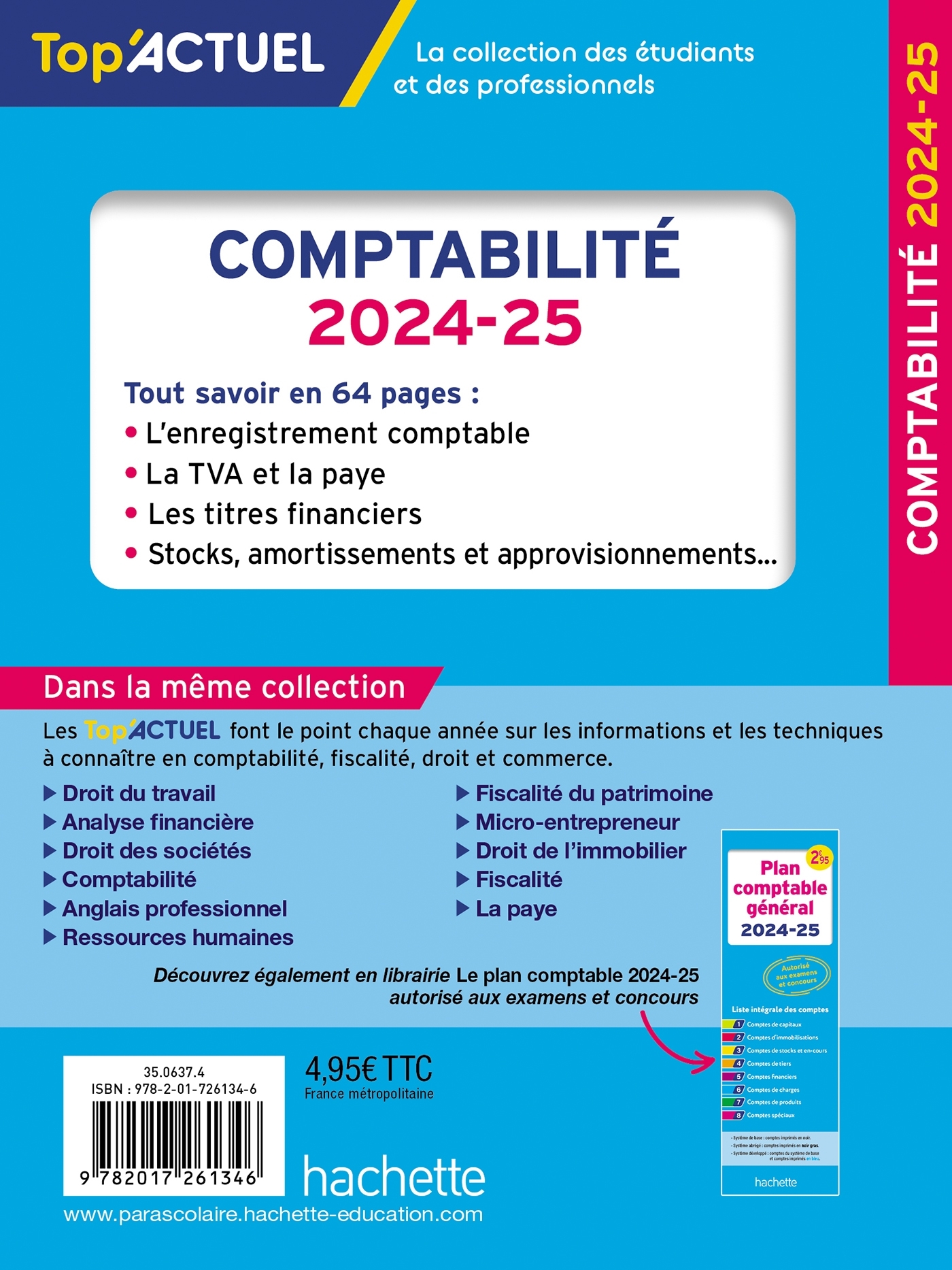 Top'Actuel Comptabilité 2024-2025 - Gilles Meyer - HACHETTE EDUC