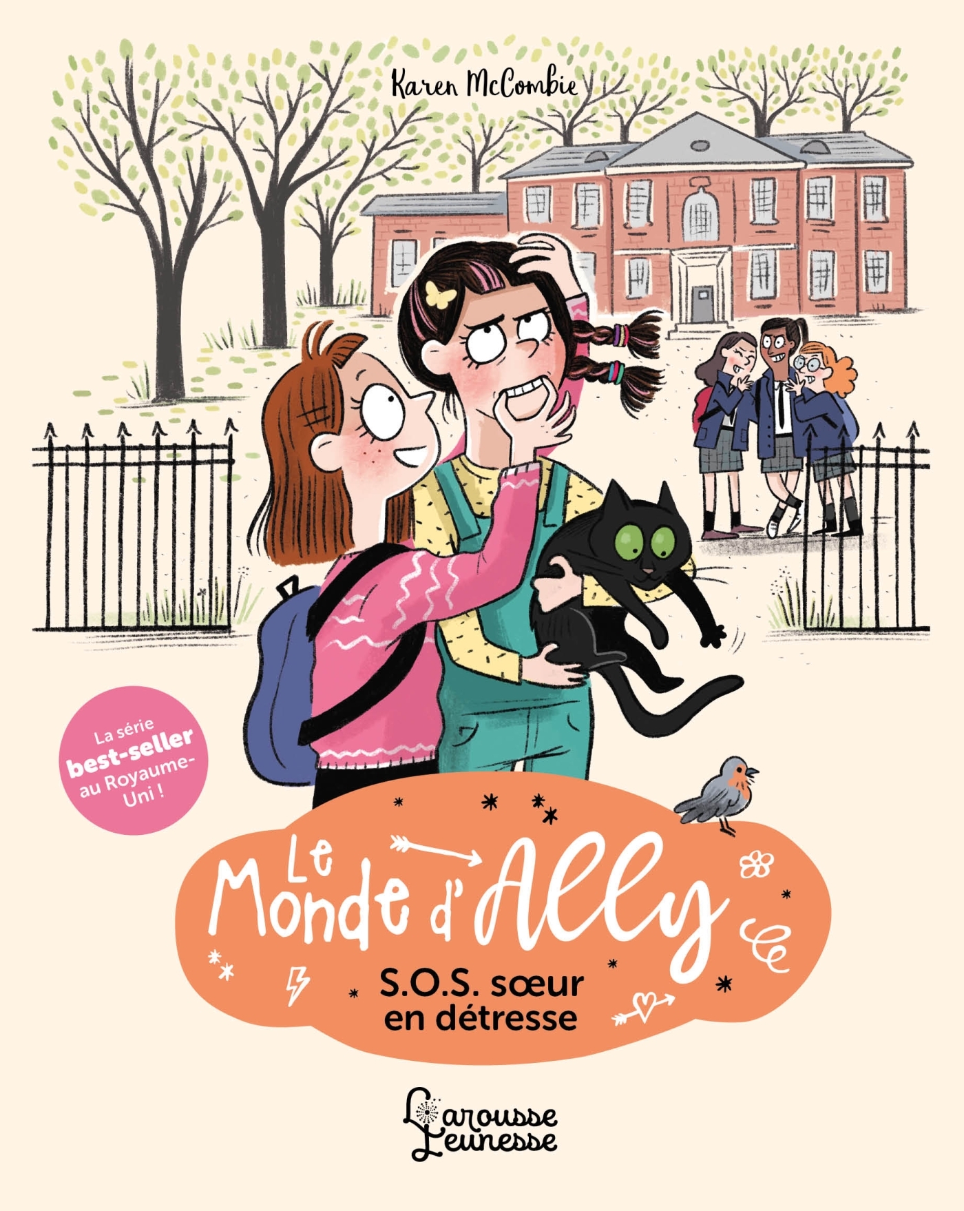 LE MONDE D-ALLY - SOS SOEUR EN DETRESSE - Karen McCombie - LAROUSSE