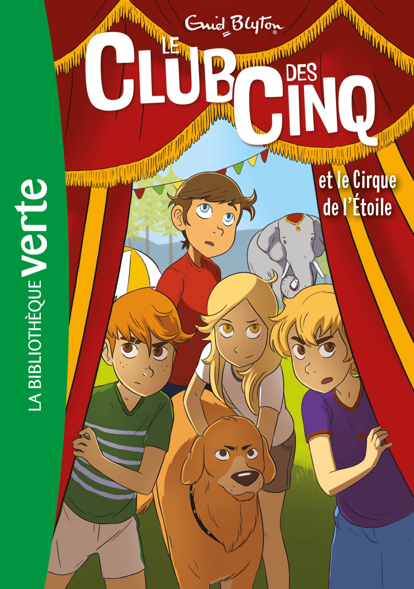 LE CLUB DES CINQ 06 NED - LE CLUB DES CINQ ET LE CIRQUE DE L-ETOILE - Enid Blyton - HACHETTE JEUN.