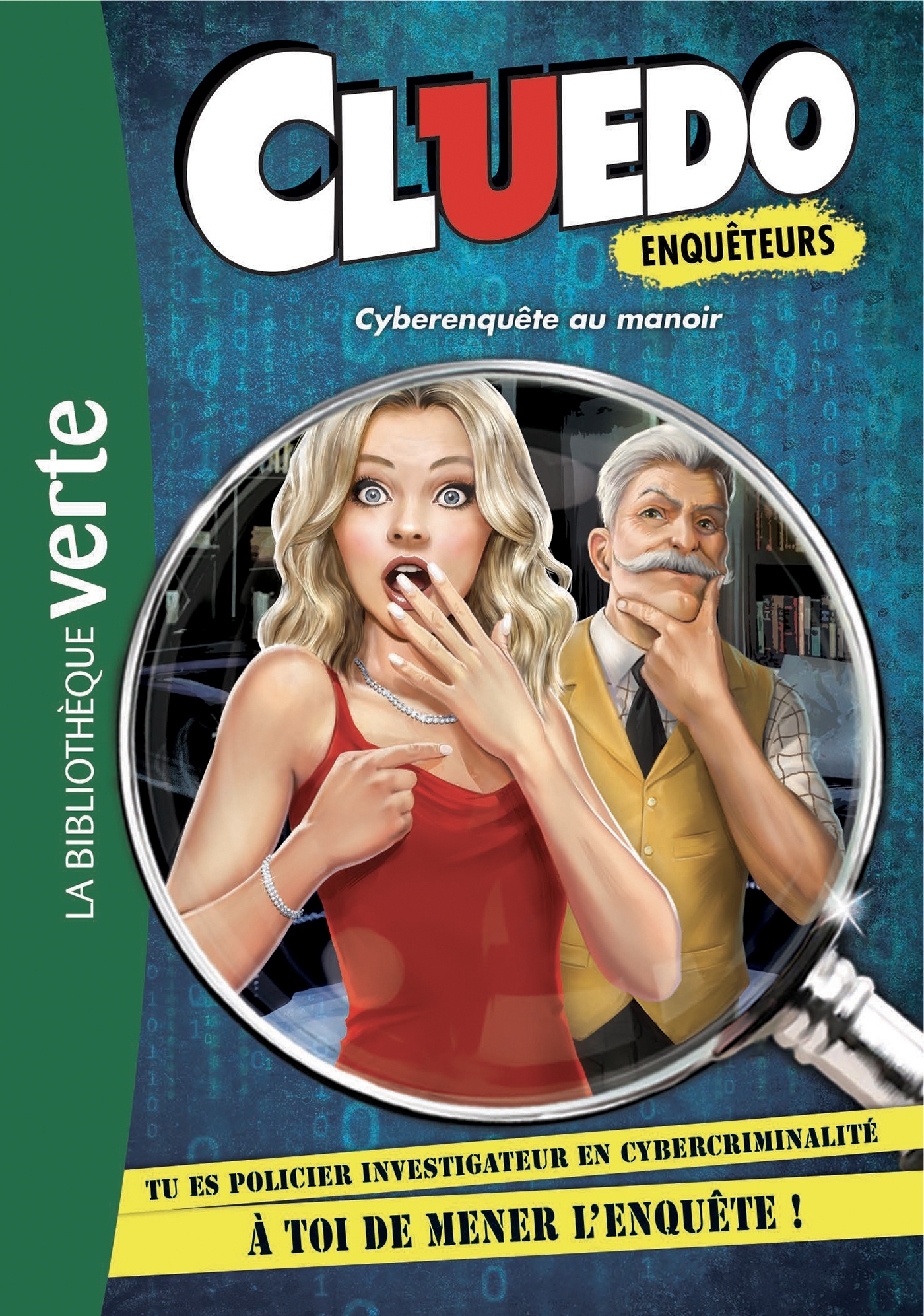 Cluedo Enquêteurs 01 - Cyberenquête au manoir -  Hasbro - HACHETTE JEUN.