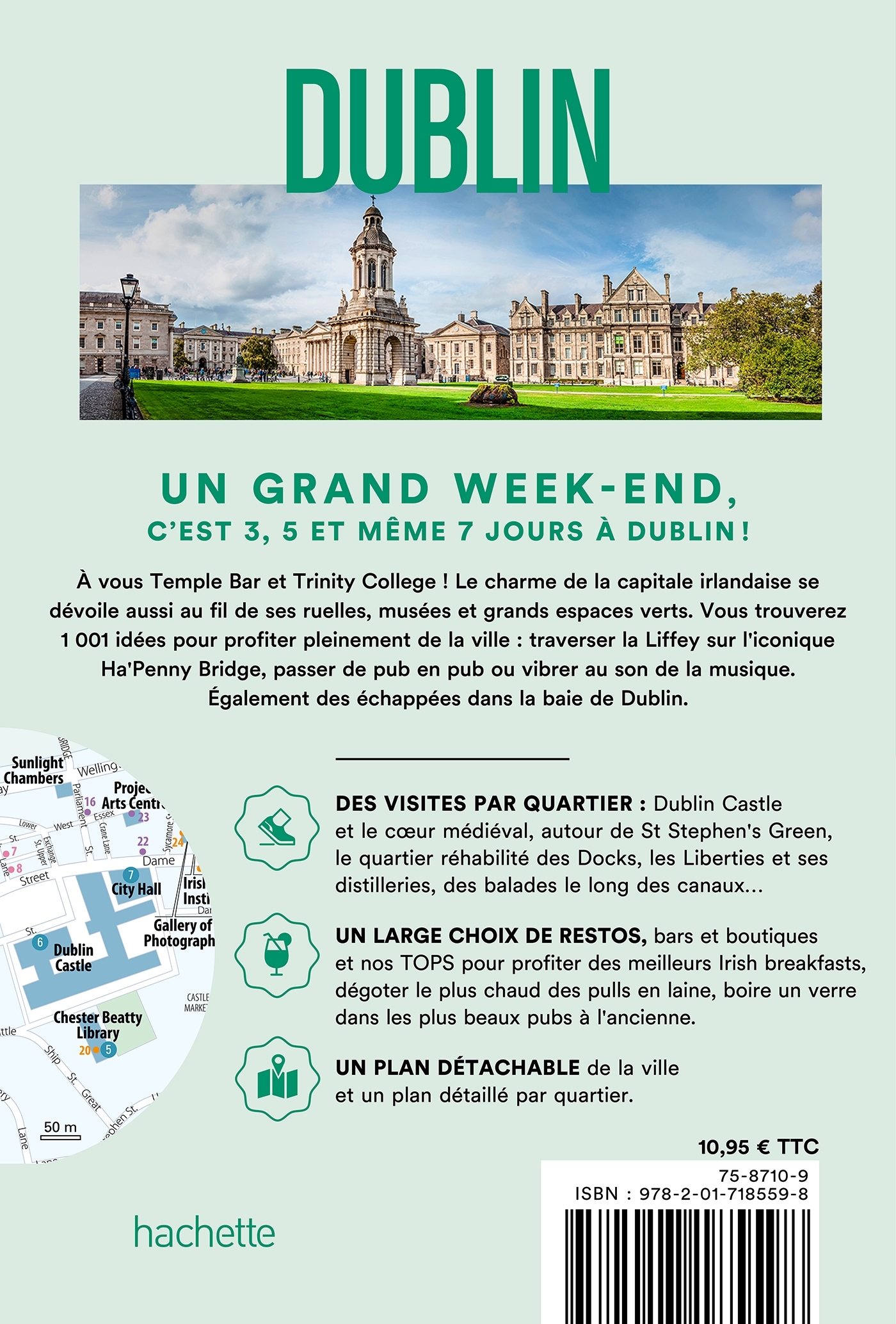 DUBLIN GUIDE UN GRAND WEEK-END -   - HACHETTE TOURI