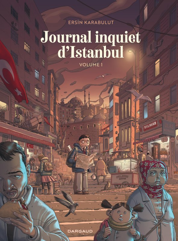 JOURNAL INQUIET D-ISTANBUL T01 -  Karabulut Ersin - DARGAUD