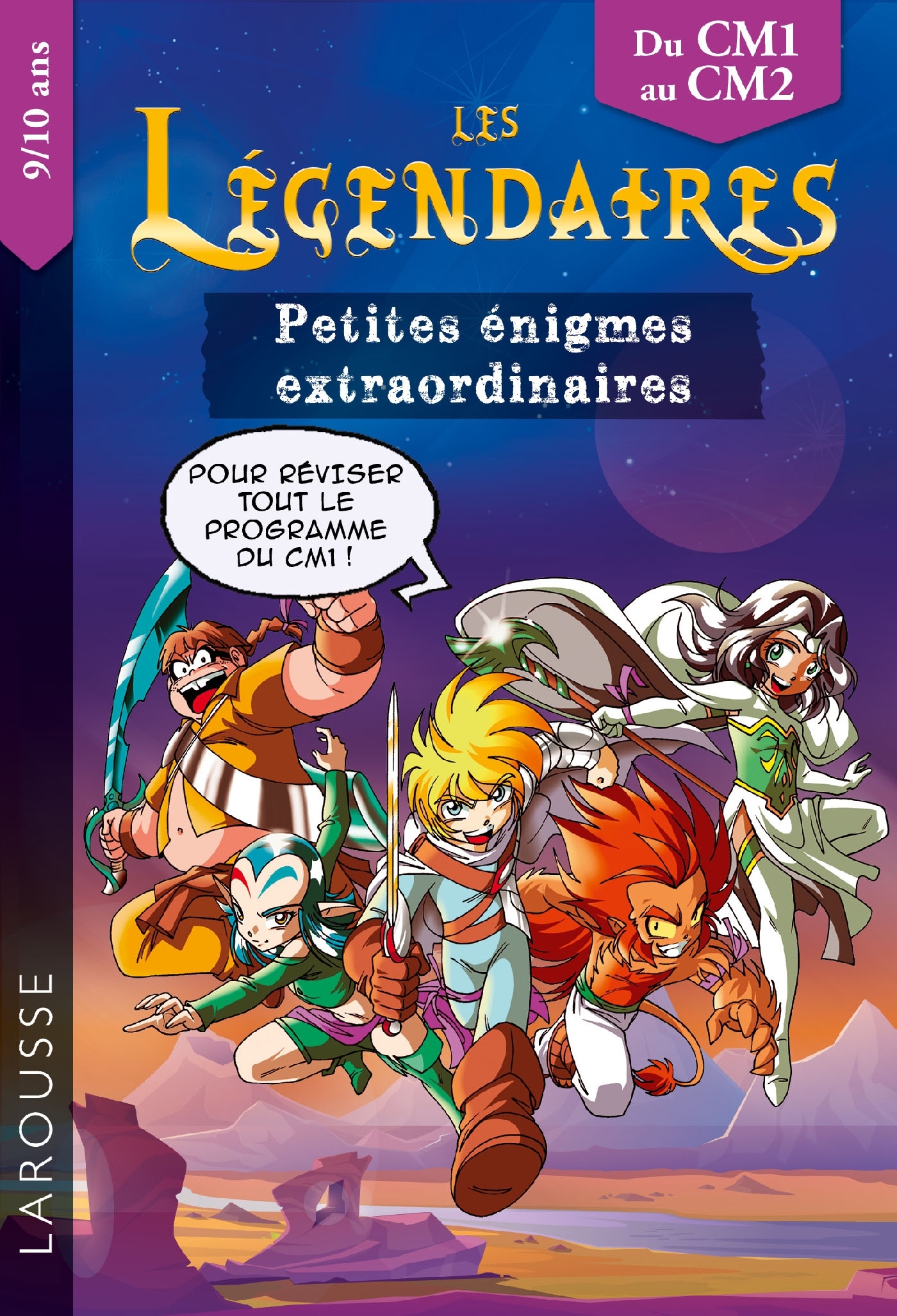 LES PETITES ENIGMES DES LEGENDAIRES CM1-CM2 - Aurore Meyer - LAROUSSE