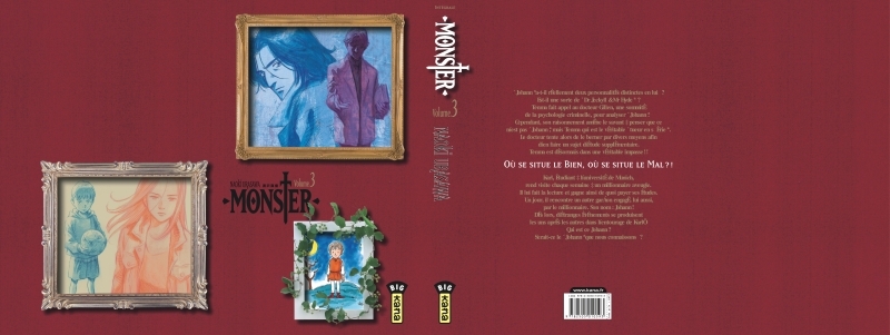 Monster - Intégrale Deluxe - Tome 3 -  Naoki Urasawa - KANA