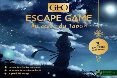 ESCAPE GAME GEO - AU COEUR DU JAPON -  Collectif - GEO