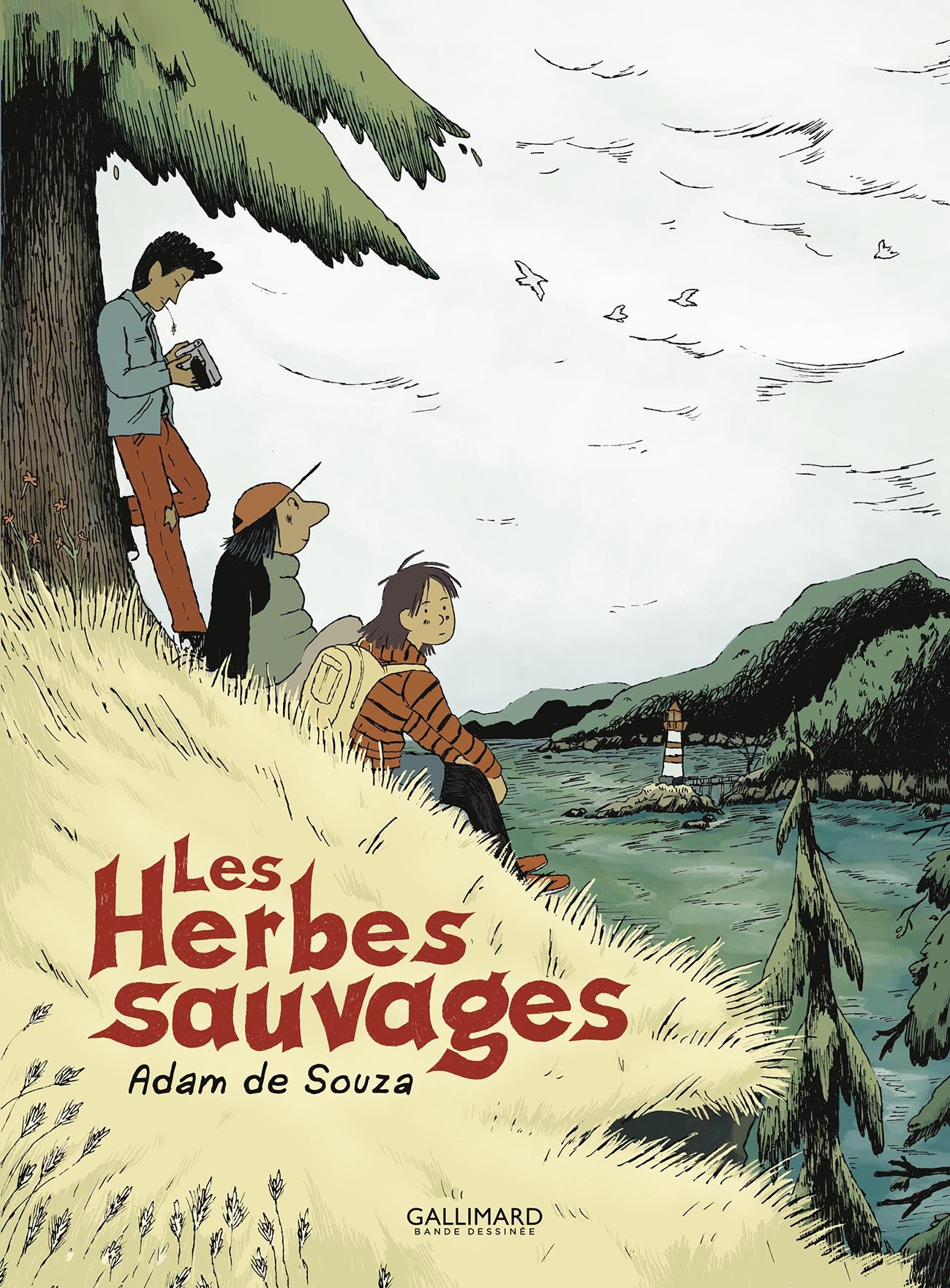 LES HERBES SAUVAGES - Adam De Souza - GALLIMARD BD