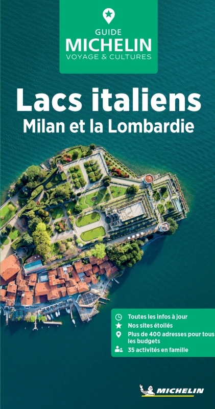 Guide Vert Lacs italiens, Milan et la Lombardie - XXX - MICHELIN