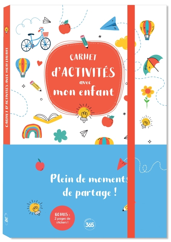 CARNET D-ACTIVITES AVEC MON ENFANT - XXX - 365 PARIS