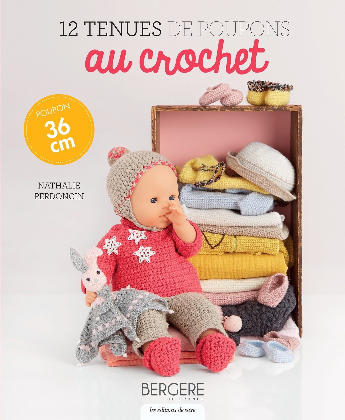 12 tenues de poupons au crochet - Nathalie Perdoncin - DE SAXE