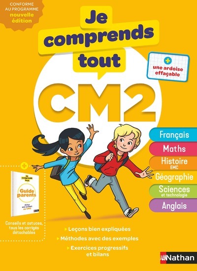 JE COMPRENDS TOUT - TOUT EN UN CM2 - Isabelle Petitjean - NATHAN