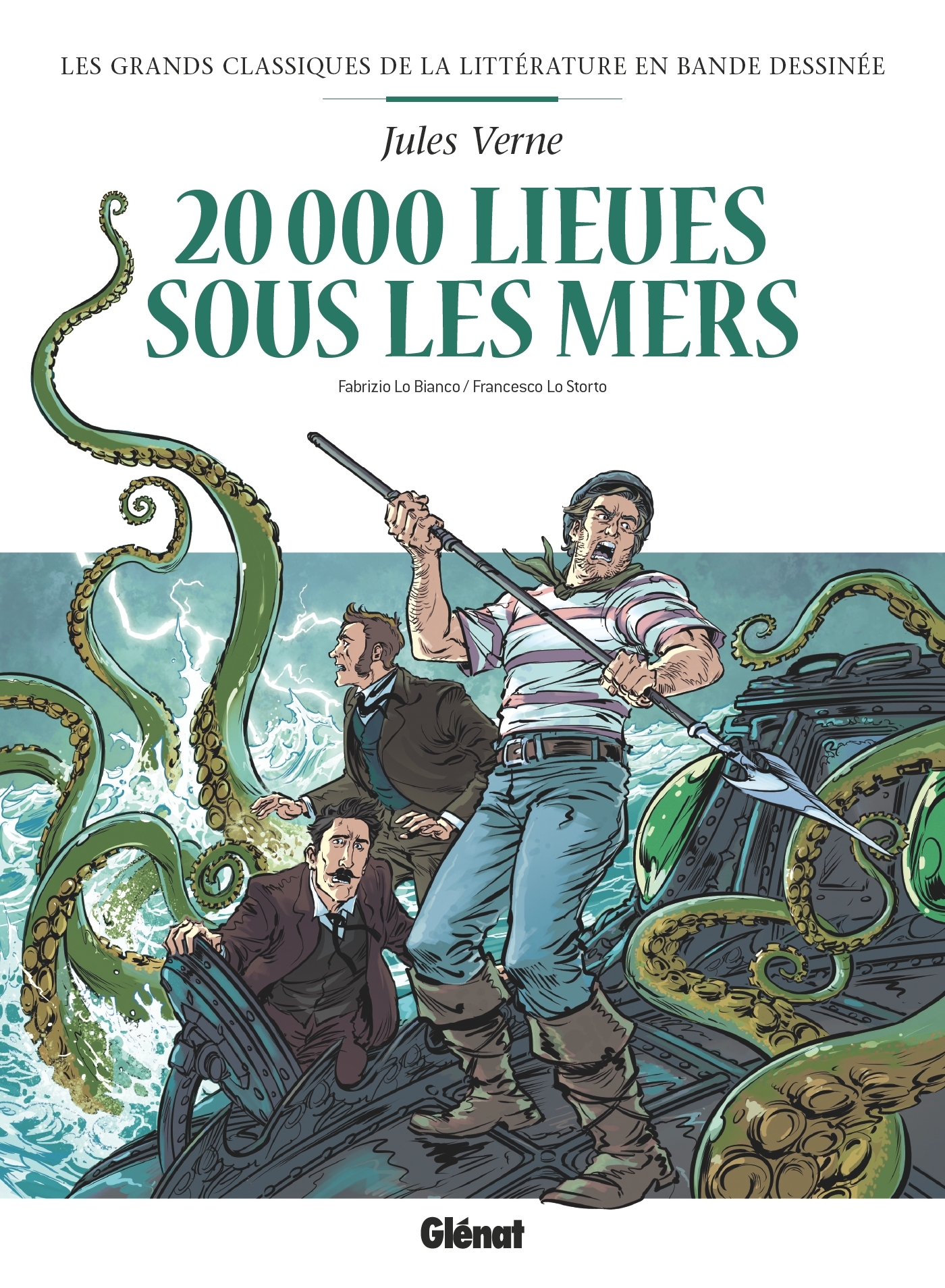 VINGT MILLE LIEUES SOUS LES MERS EN BD - Fabrizio Lo Bianco - GLENAT