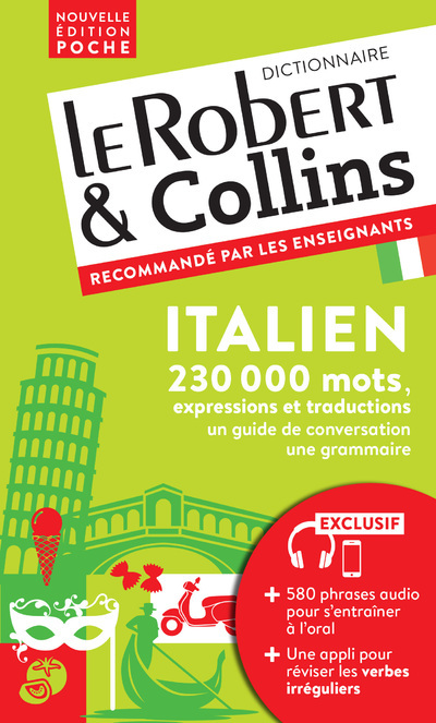 LE ROBERT & COLLINS POCHE ITALIEN -  Collectif - LE ROBERT