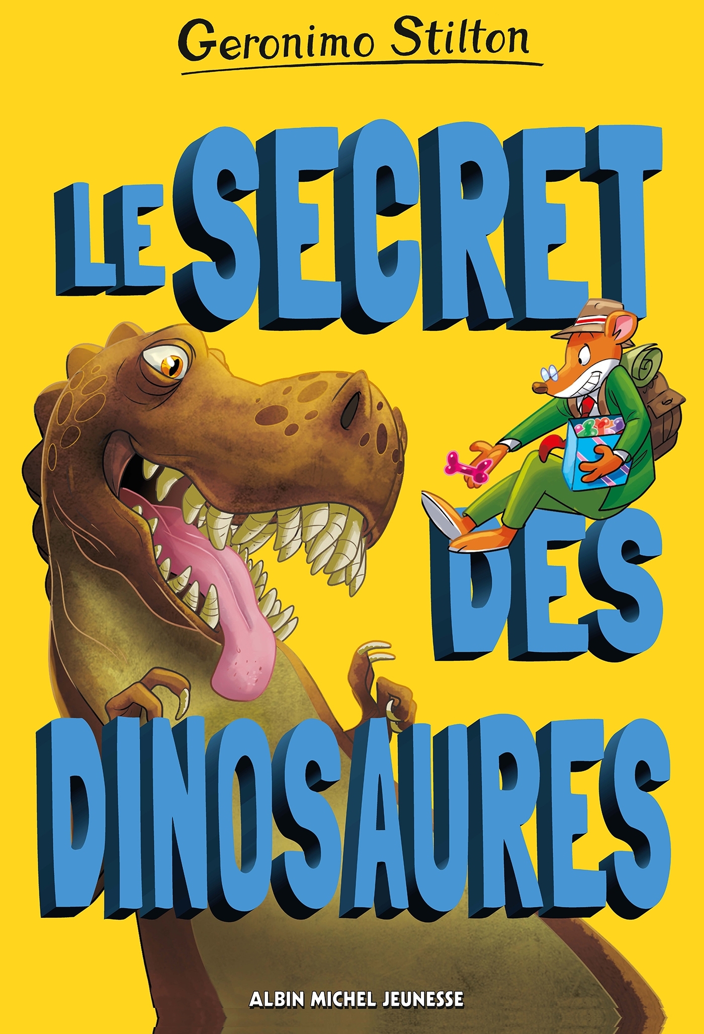 LE SECRET DES DINOSAURES  HS - Geronimo Stilton - ALBIN MICHEL