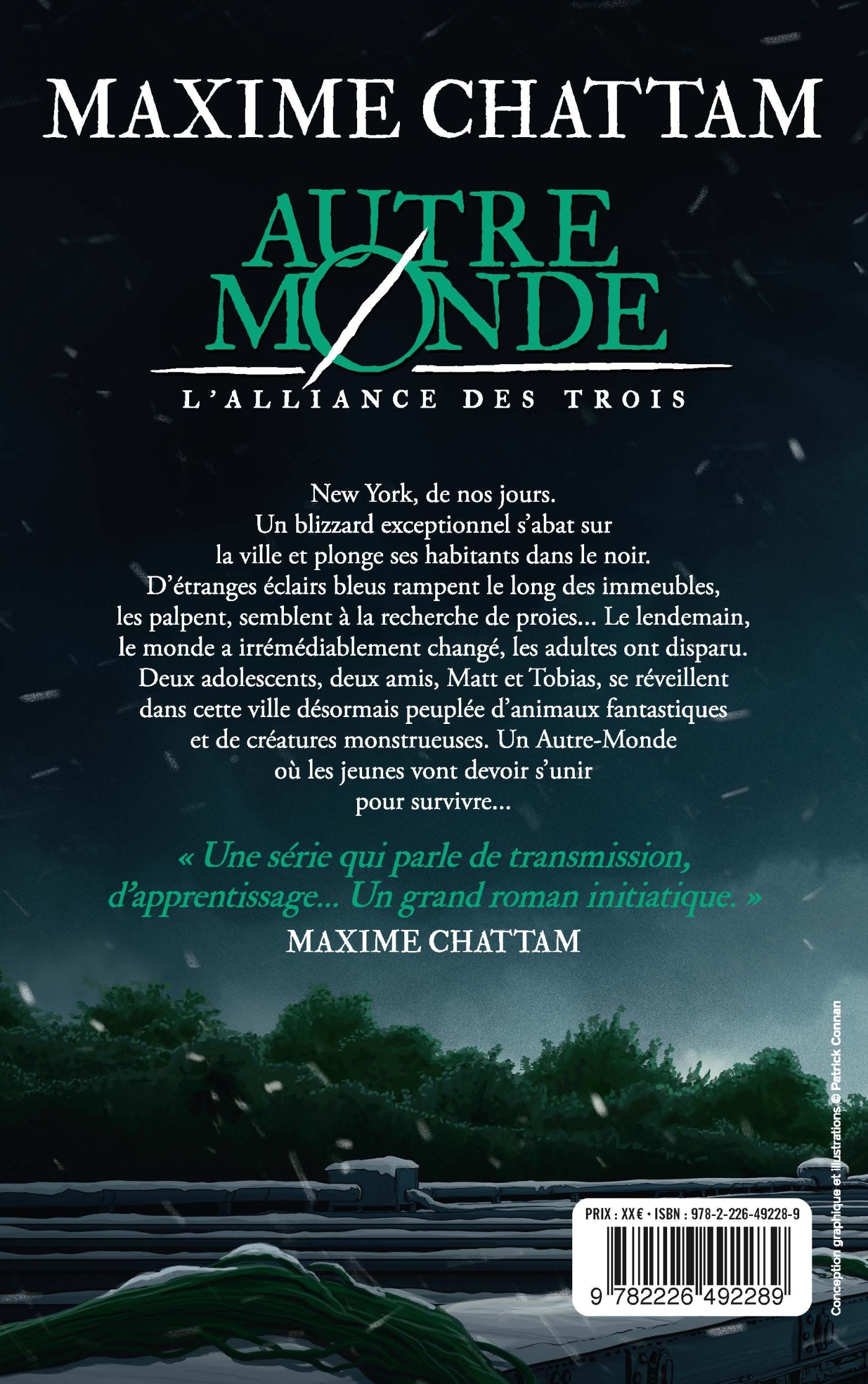 Autre-Monde T1 L'Alliance des Trois (Wiz - Edition 2024) - Maxime Chattam - ALBIN MICHEL