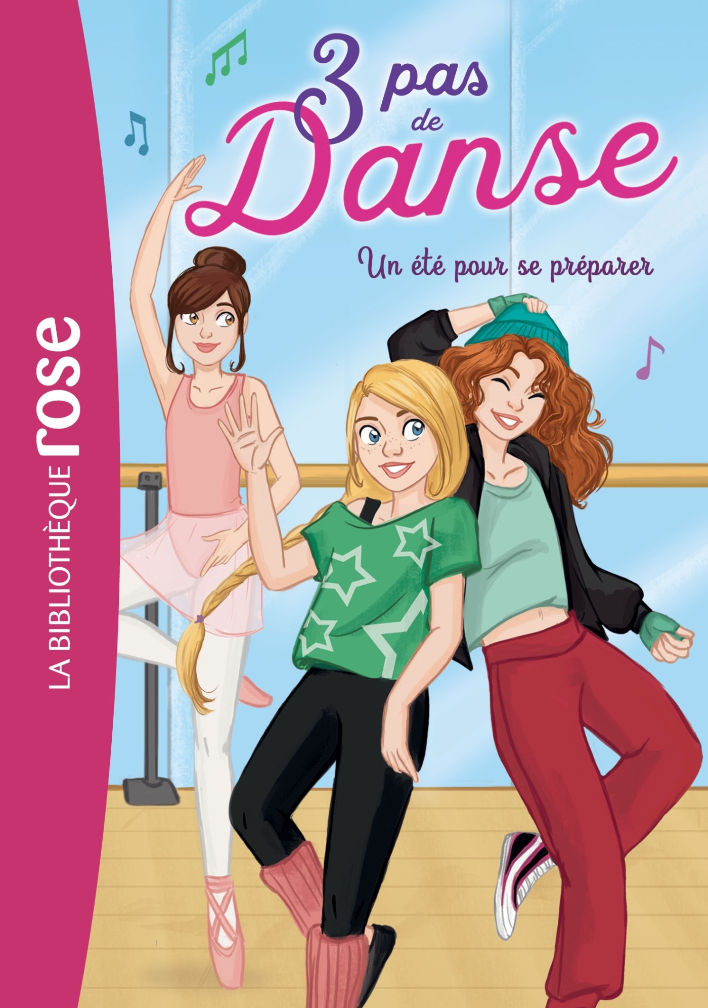 3 PAS DE DANSE T1 UN ETE POUR SE PREPARER - Claire Hellèmes - HACHETTE JEUN.