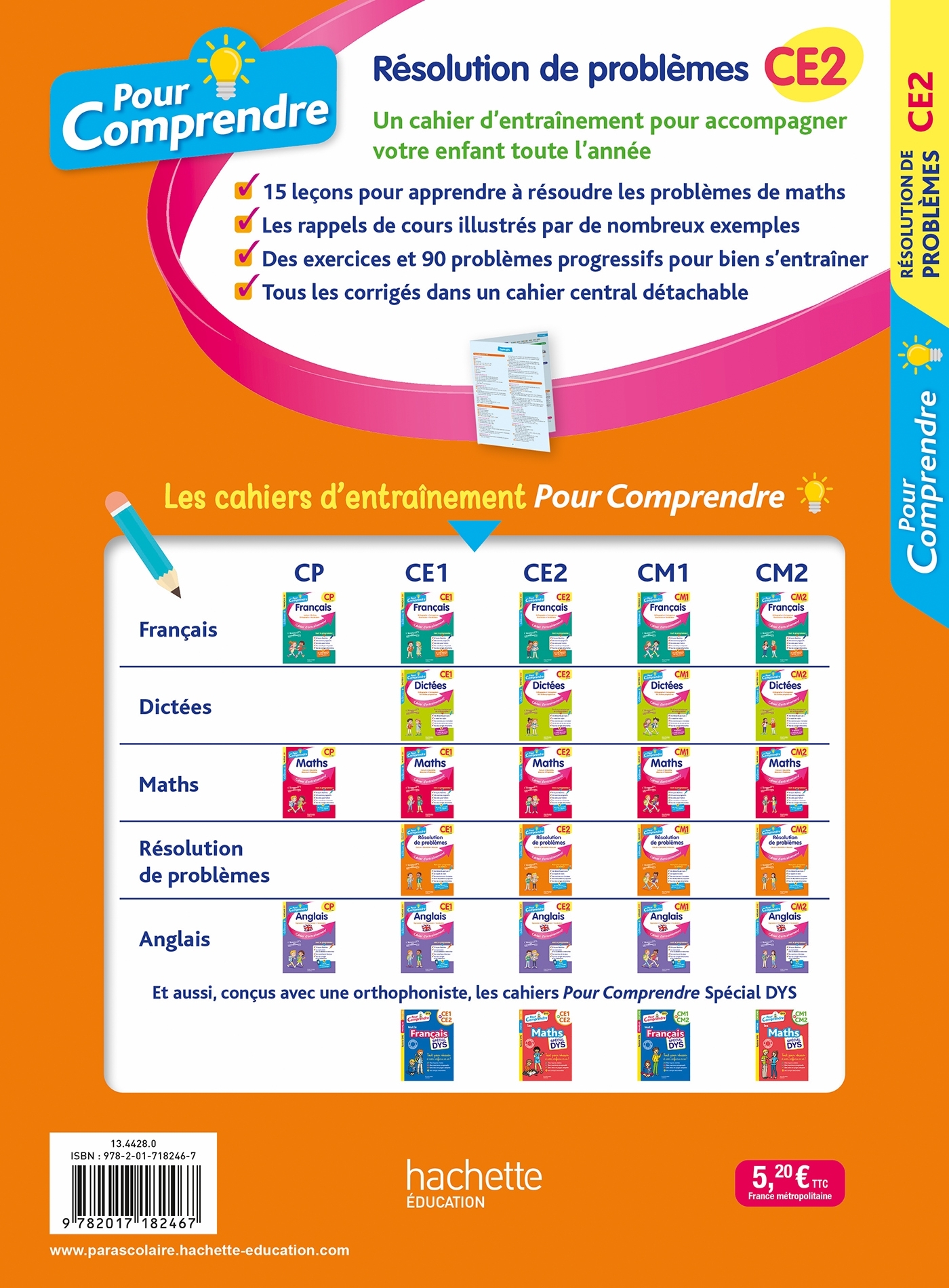 POUR COMPRENDRE RESOLUTION DE PROBLEMES CE2 - Daniel Berlion - HACHETTE EDUC