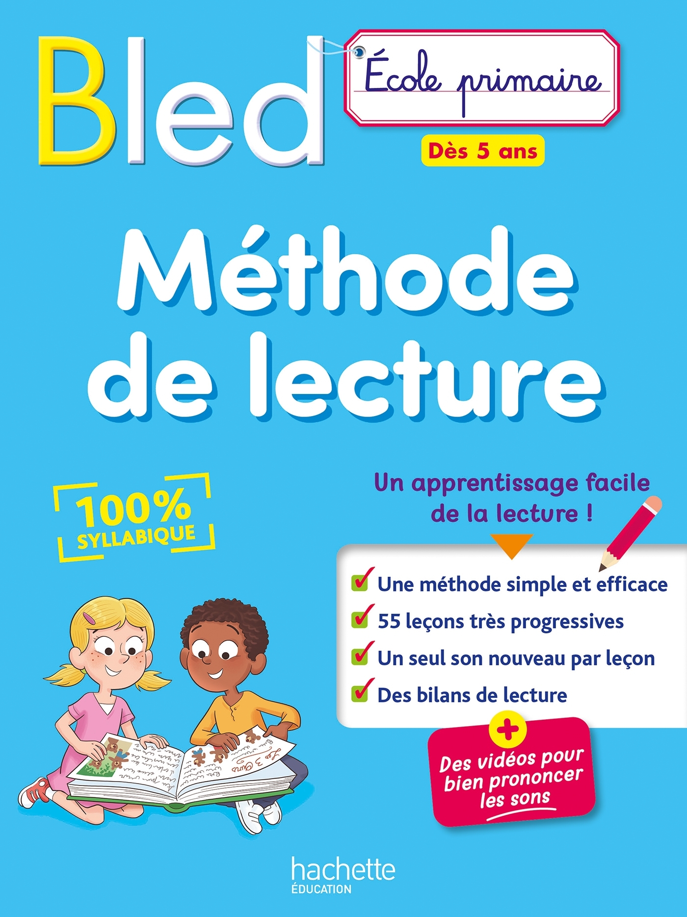 BLED METHODE DE LECTURE DES 5 ANS - Claude Couque - HACHETTE EDUC