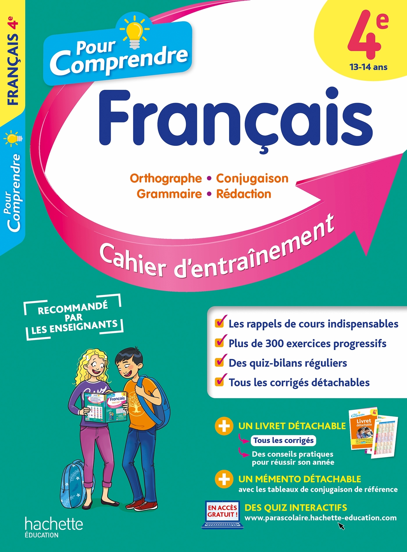 Pour Comprendre Français 4E - Isabelle Lisle - HACHETTE EDUC