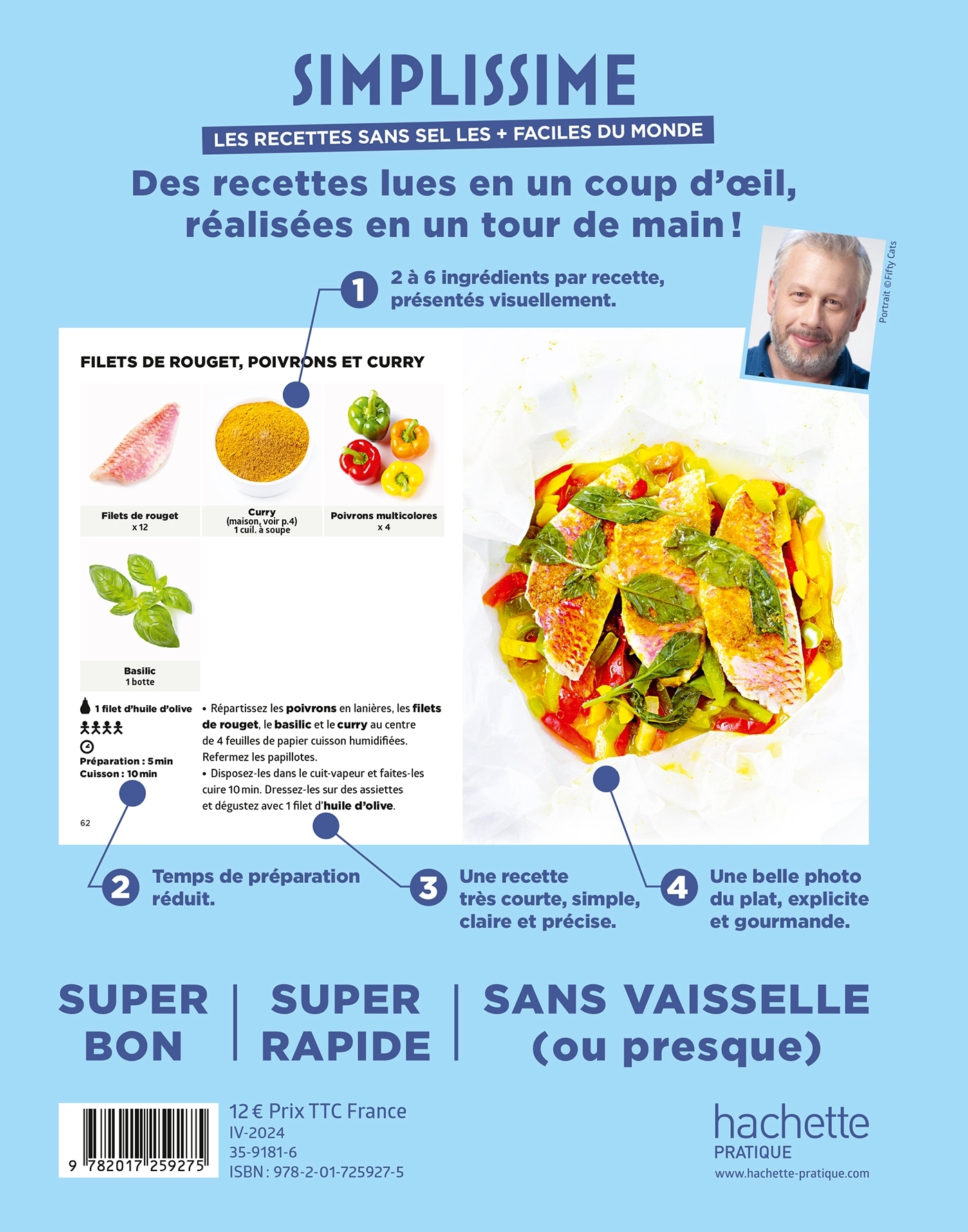 RECETTES SANS SEL - Jean-François Mallet - HACHETTE PRAT