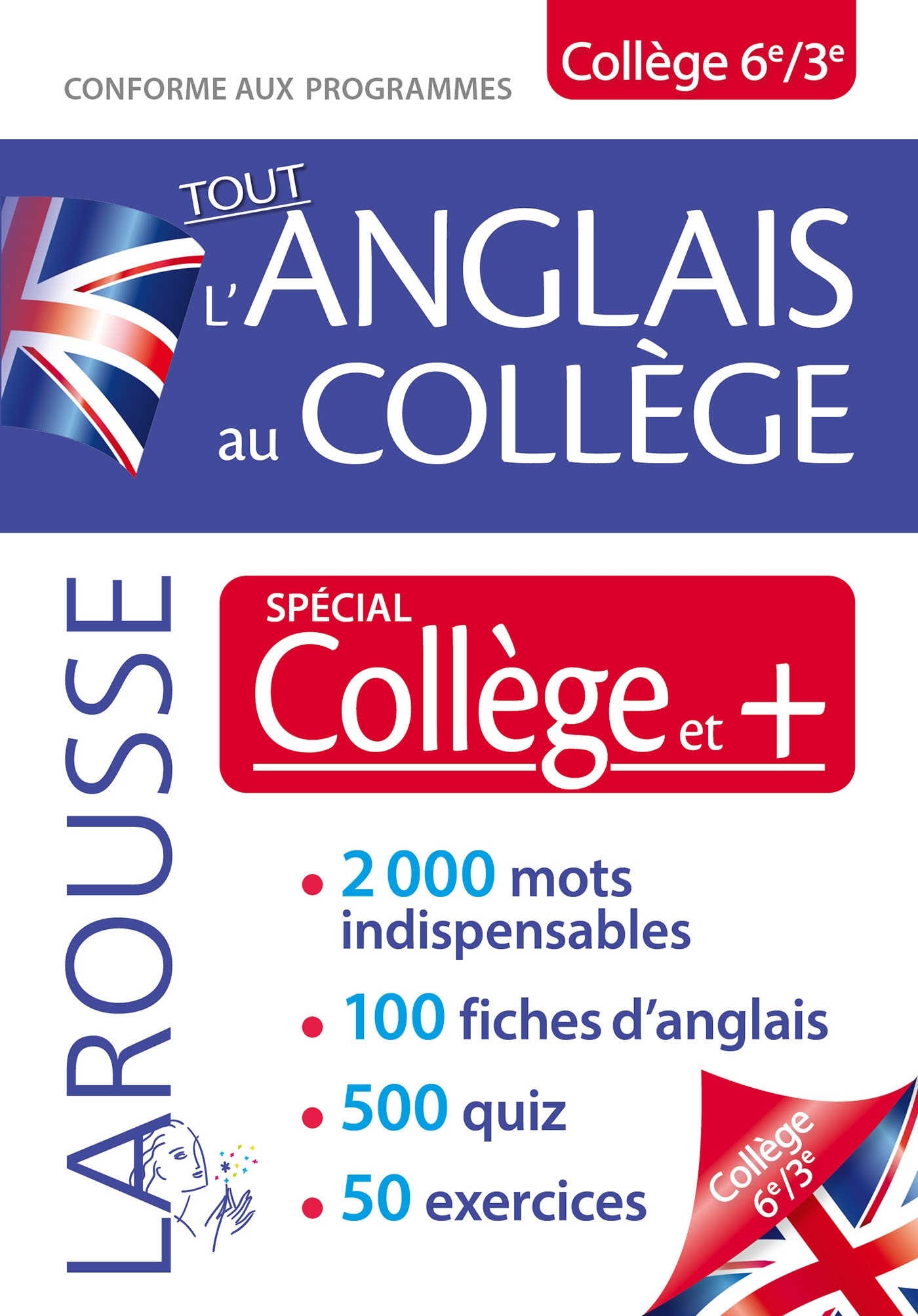 TOUT L-ANGLAIS AU COLLEGE -  Collectif - LAROUSSE