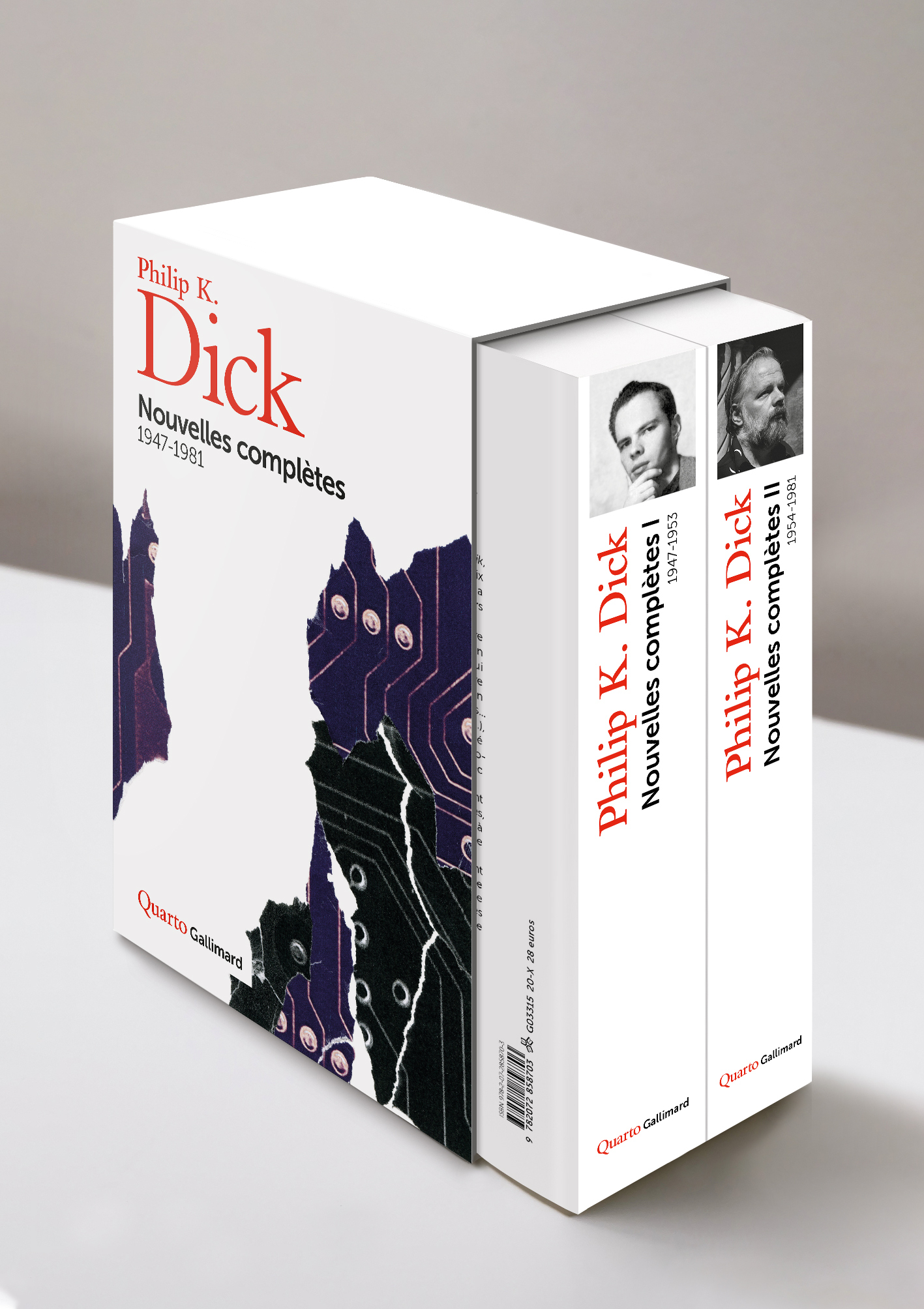 COFFRET PHILIP K. DICK 2V - Philip K. Dick - GALLIMARD