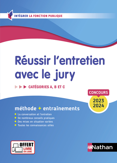 REUSSIR L-ENTRETIEN AVEC LE JURY 2023-2024 - Fabienne Geninasca - NATHAN