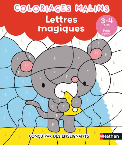 LETTRES MAGIQUES PS - COLORIAGES MALINS - Stéphanie Grison - NATHAN