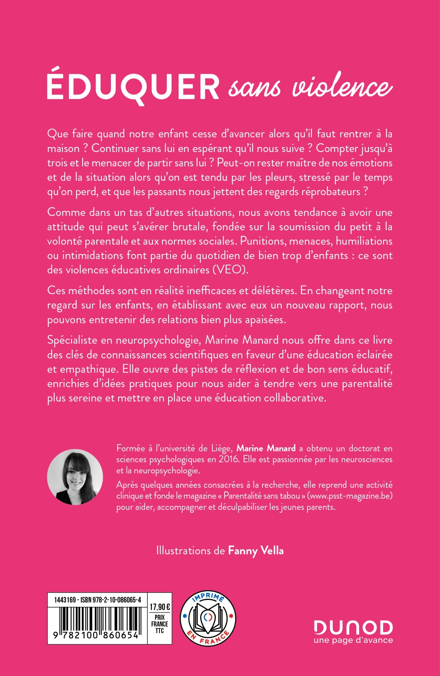 EDUQUER SANS VIOLENCE - LES VIOLENCES EDUCATIVES ORDINAIRES EXPLIQUEES AUX PARENTS - Marine Manard - DUNOD