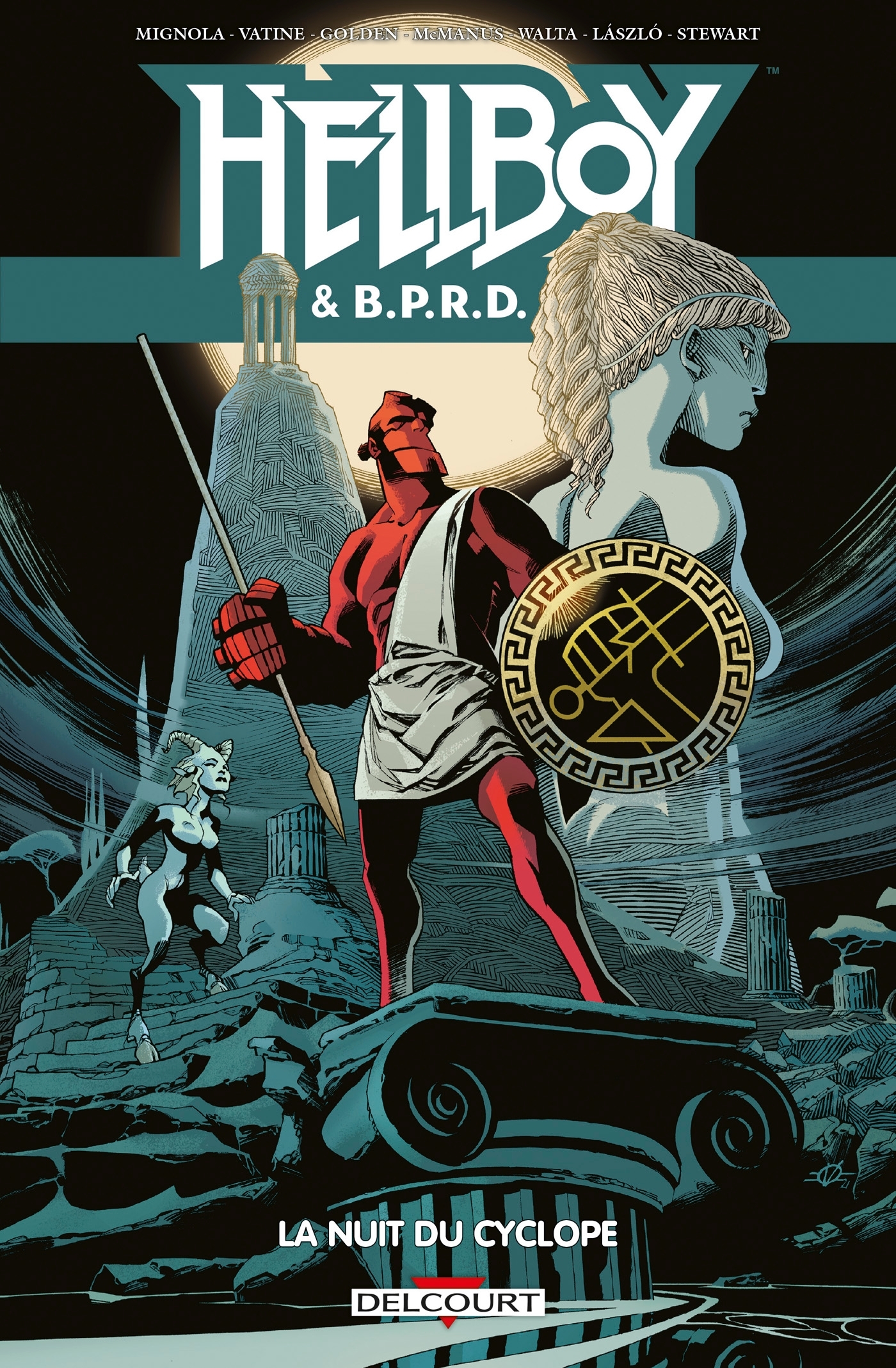 HELLBOY ET BPRD T08 - LA NUIT DU CYCLOPE - Mike Mignola - DELCOURT