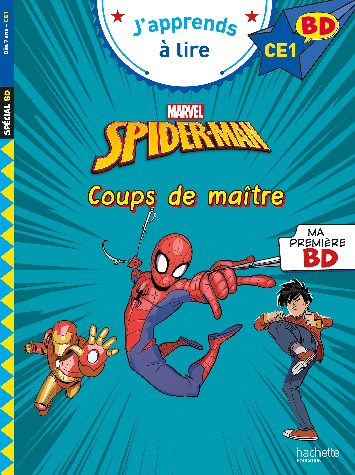 Disney BD CE1 - Spider-Man - Coups de maitre - Isabelle Albertin - HACHETTE EDUC