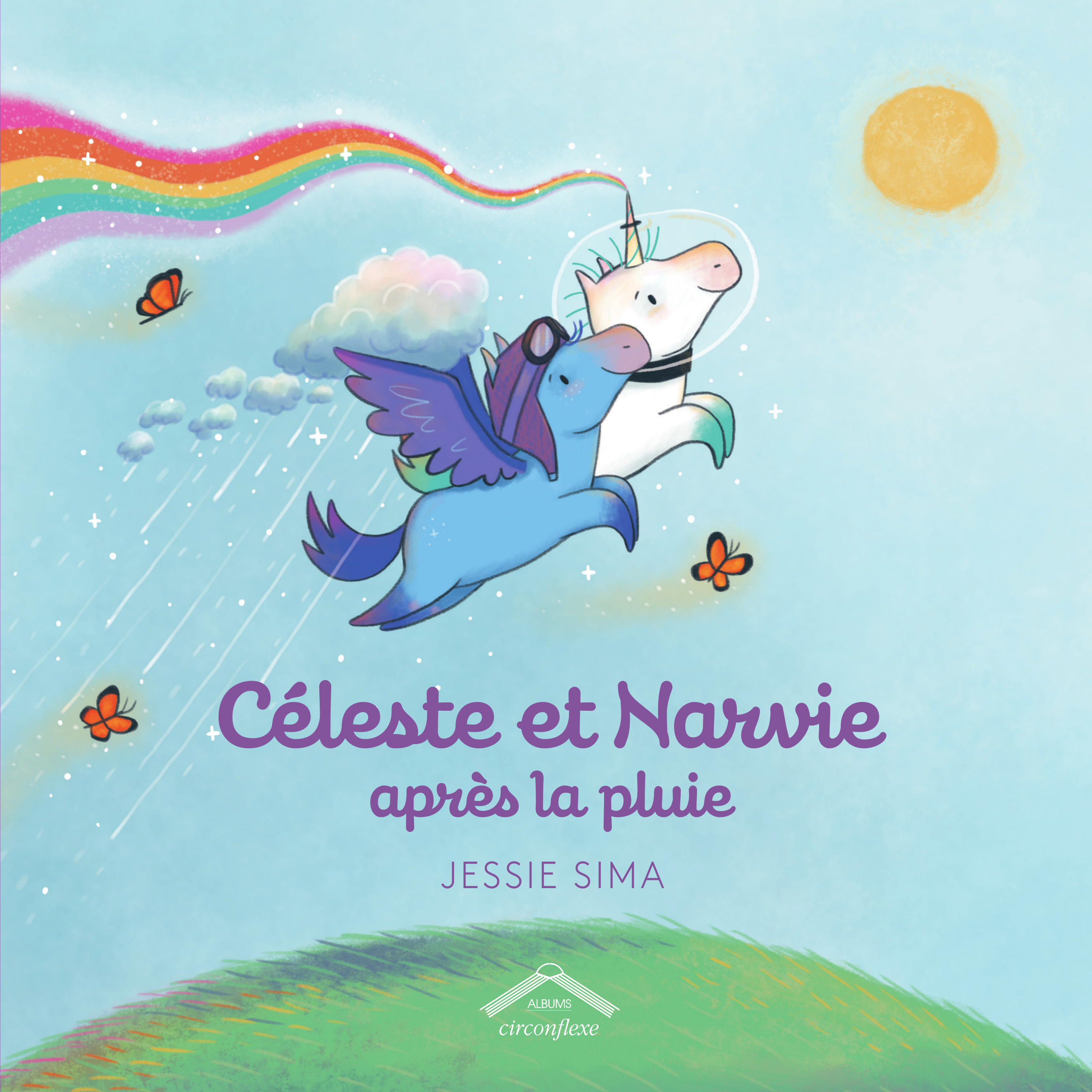 CELESTE ET NARVIE APRES LA PLUIE - Jessie Sima - CIRCONFLEXE