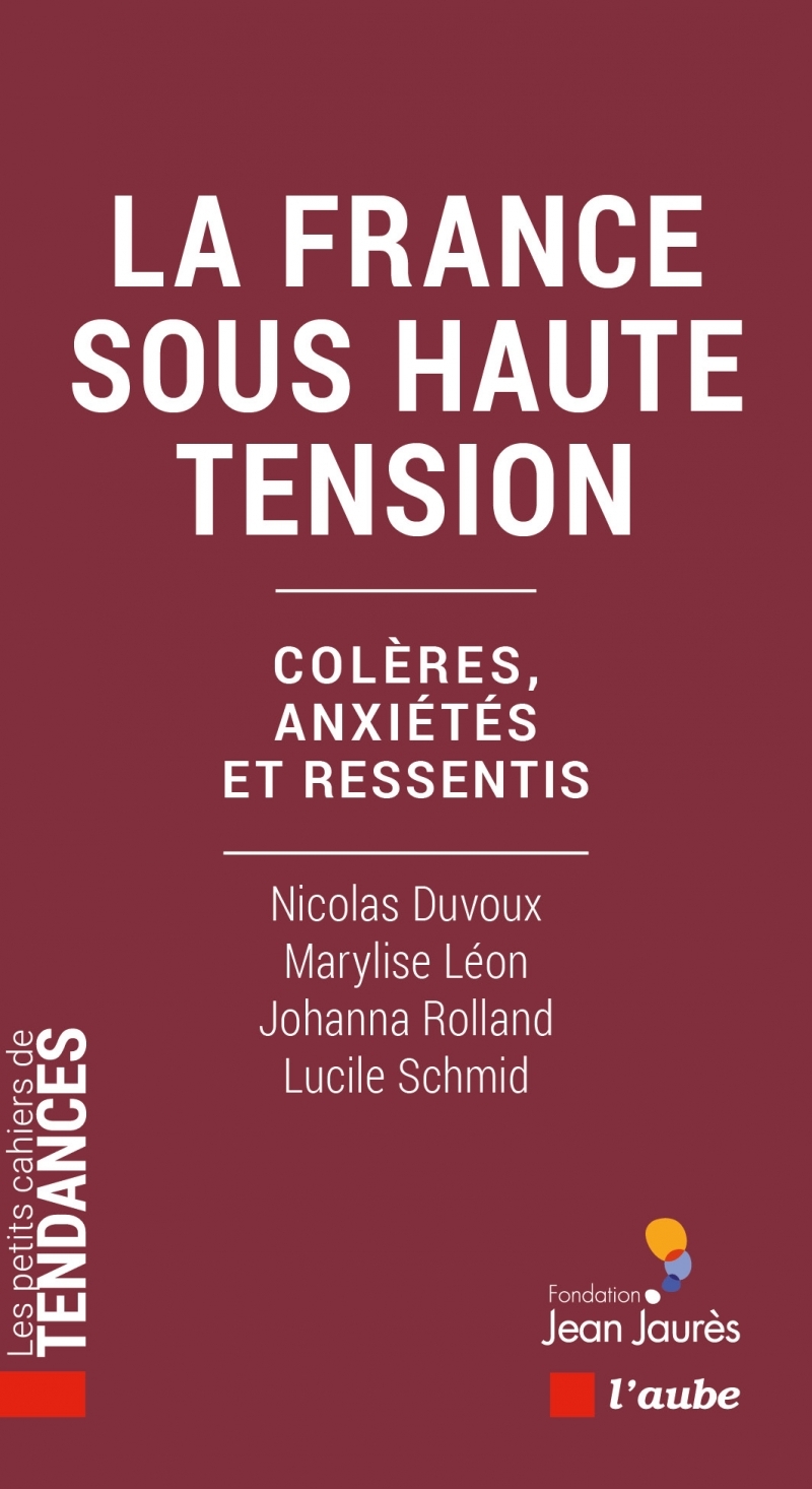 LA FRANCE SOUS HAUTE TENSION - Nicolas Duvoux - DE L AUBE