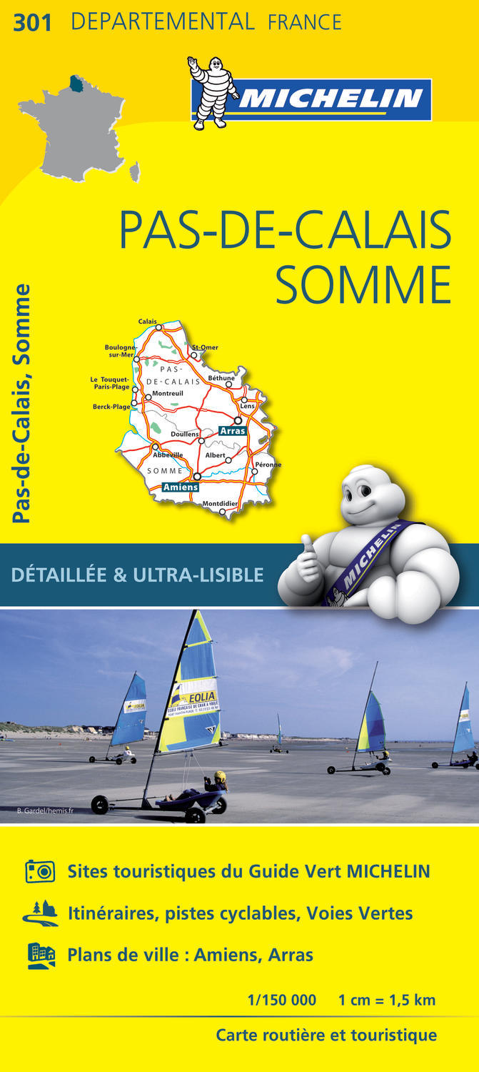 CD 301 PAS-DE-CALAIS/SOMME - XXX - MICHELIN