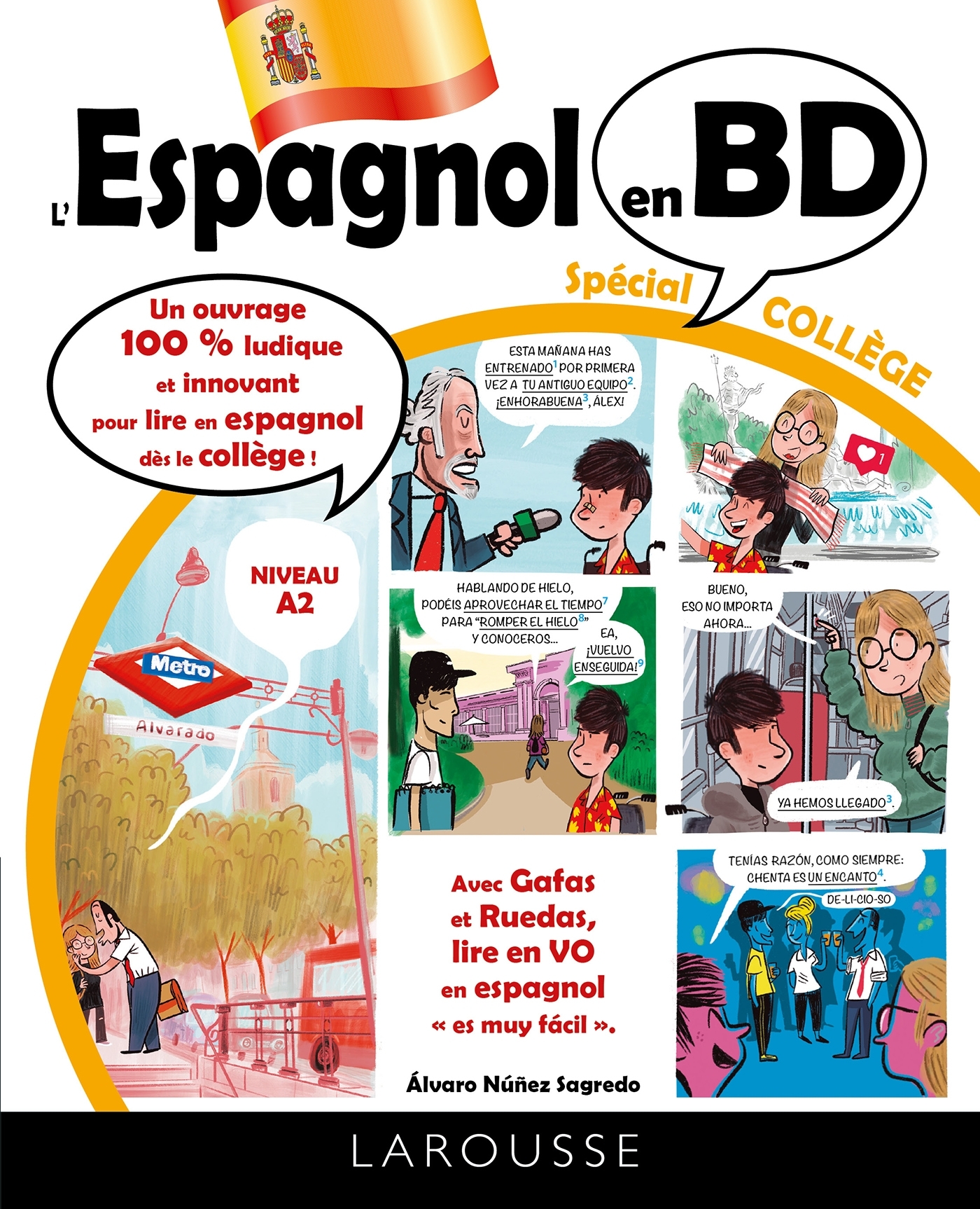 L'espagnol en BD, spécial collège -  Collectif - LAROUSSE