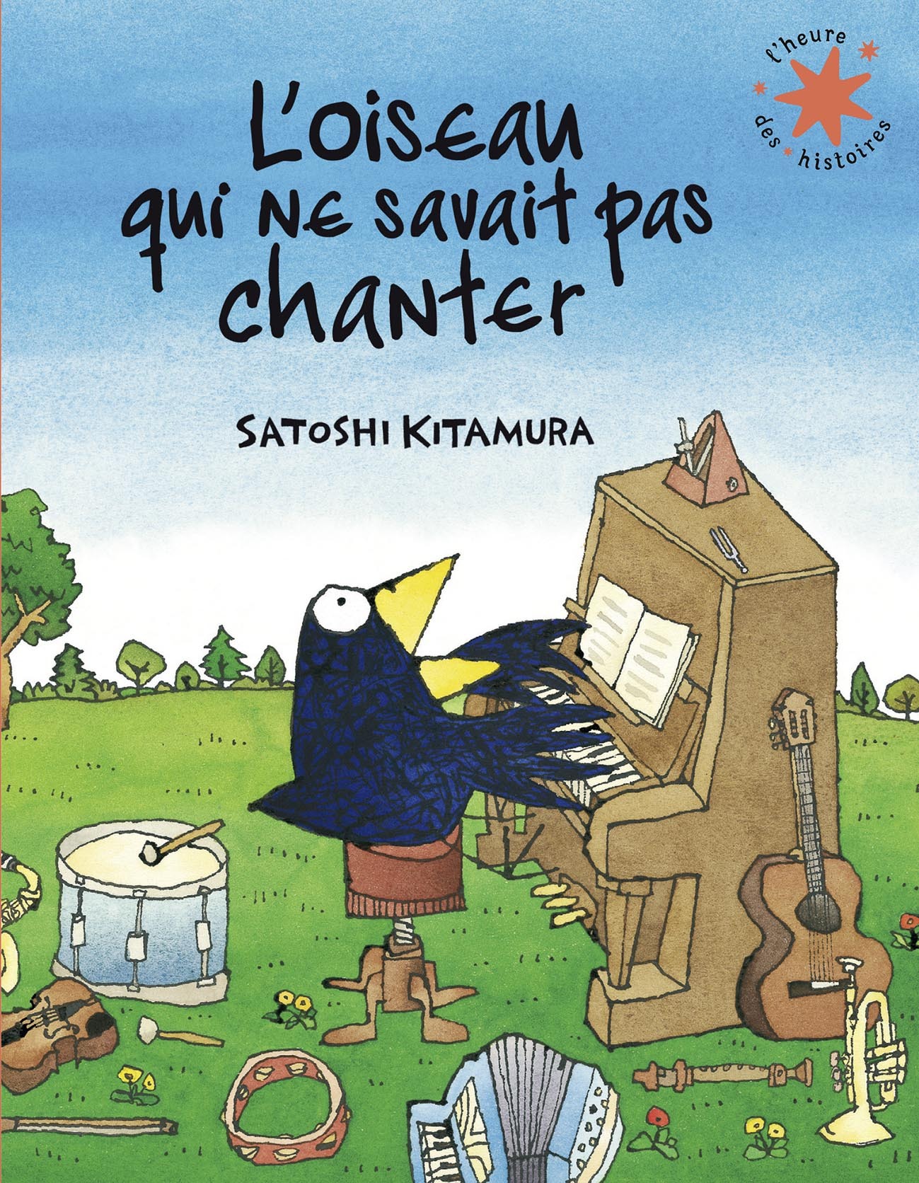 L-OISEAU QUI NE SAVAIT PAS CHANTER -  SATOSHI KITAMURA - GALLIMARD JEUNE