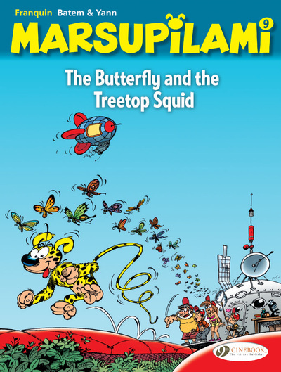 Marsupilami vol. 9 - The Butterfly and the Treetop Squid -  Franquin - CINEBOOK