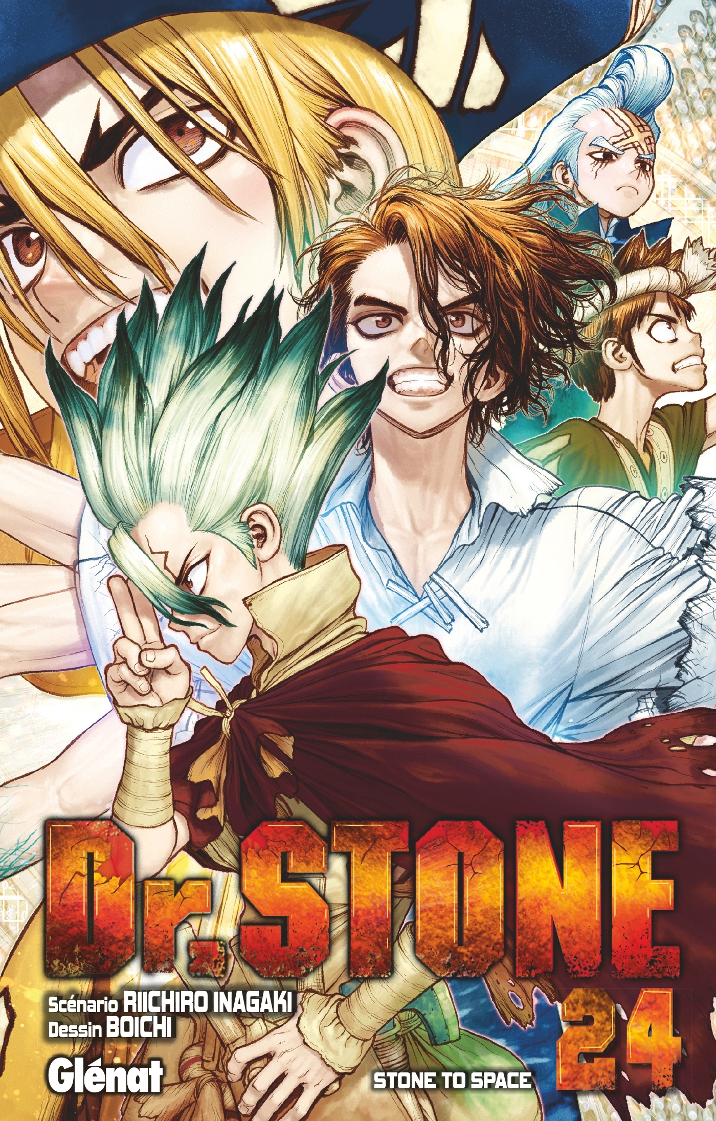 Dr. Stone - Tome 24 - Riichirô Inagaki - GLENAT