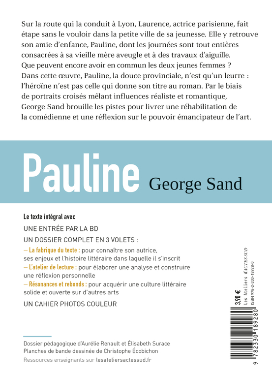 PAULINE - George Sand - ACTES SUD