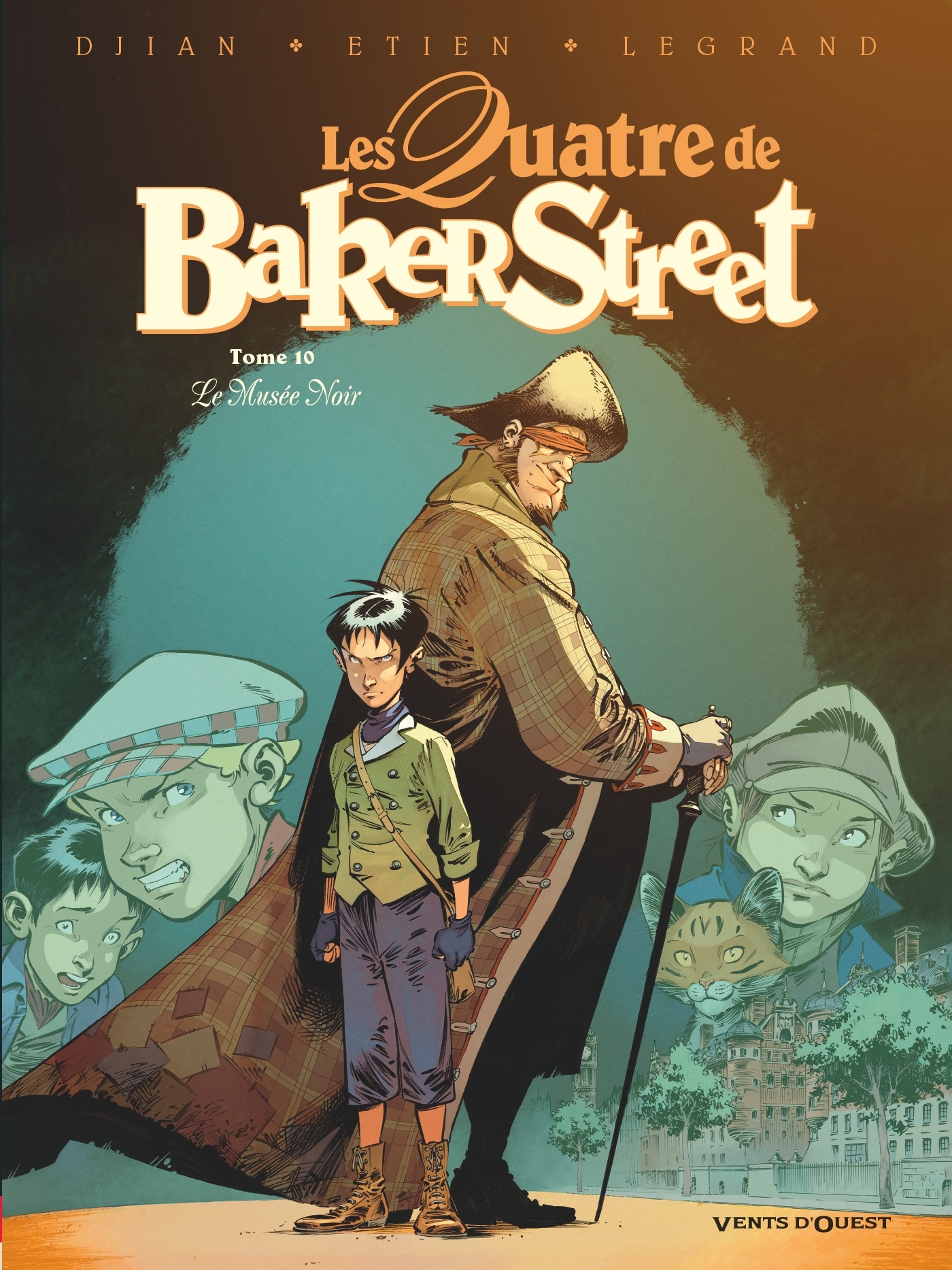 Les Quatre de Baker Street - Tome 10 - Jean-Blaise Djian - VENTS D'OUEST