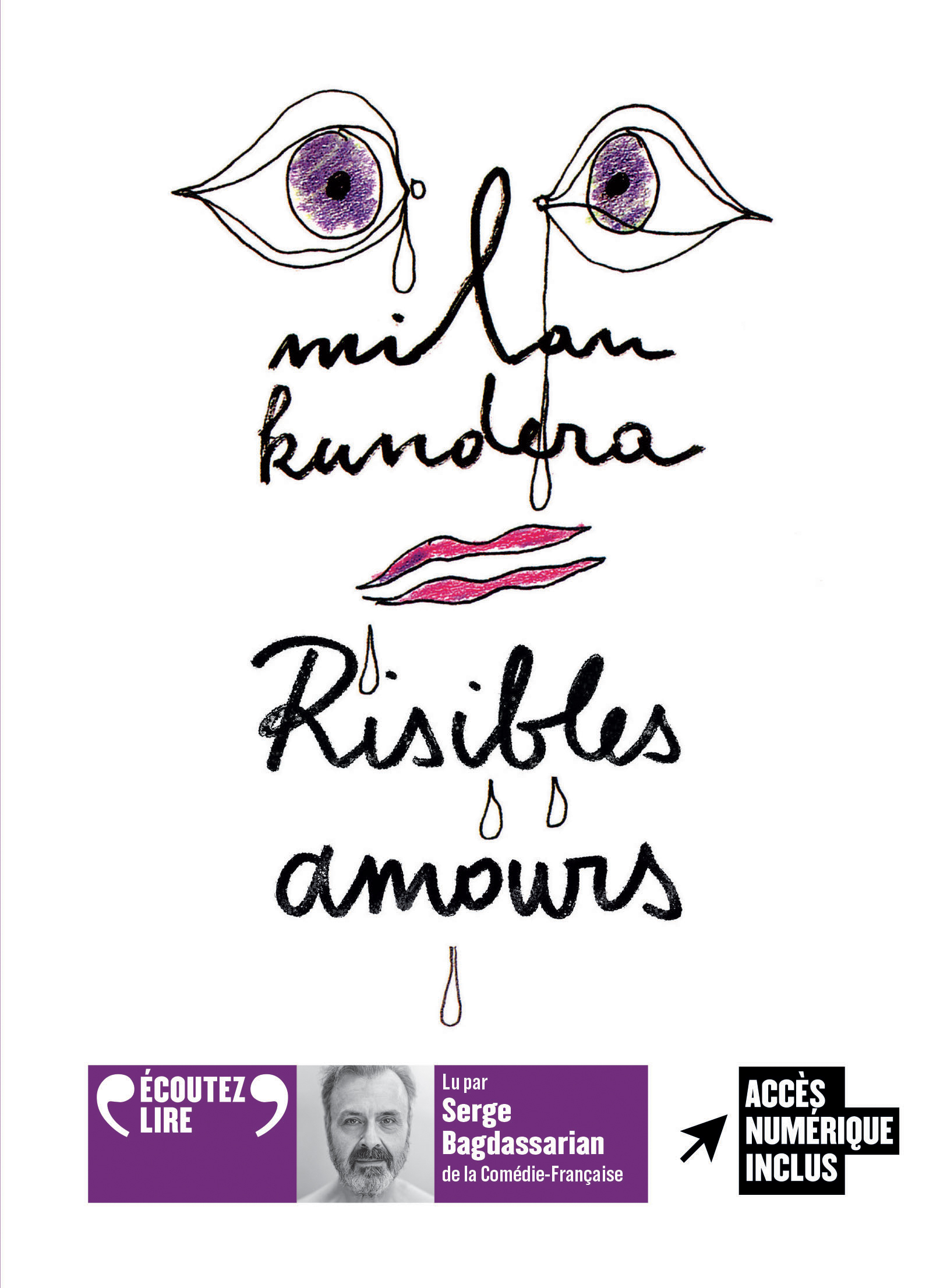 RISIBLES AMOURS CD - AUDIO - Milan Kundera - GALLIMARD