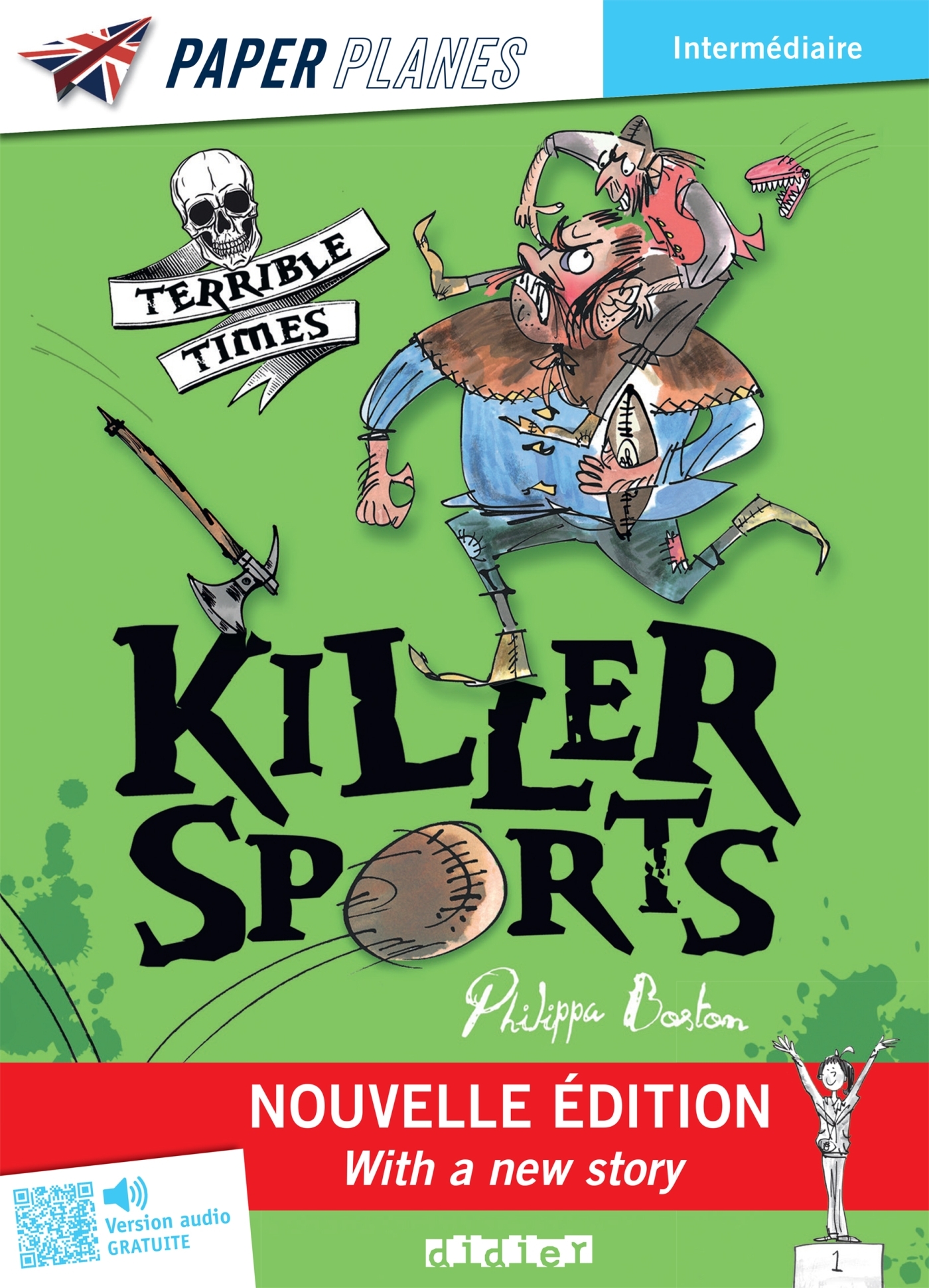 KILLER SPORTS - LIVRE + MP3 - ED. 2024 - Philippa Boston - DIDIER