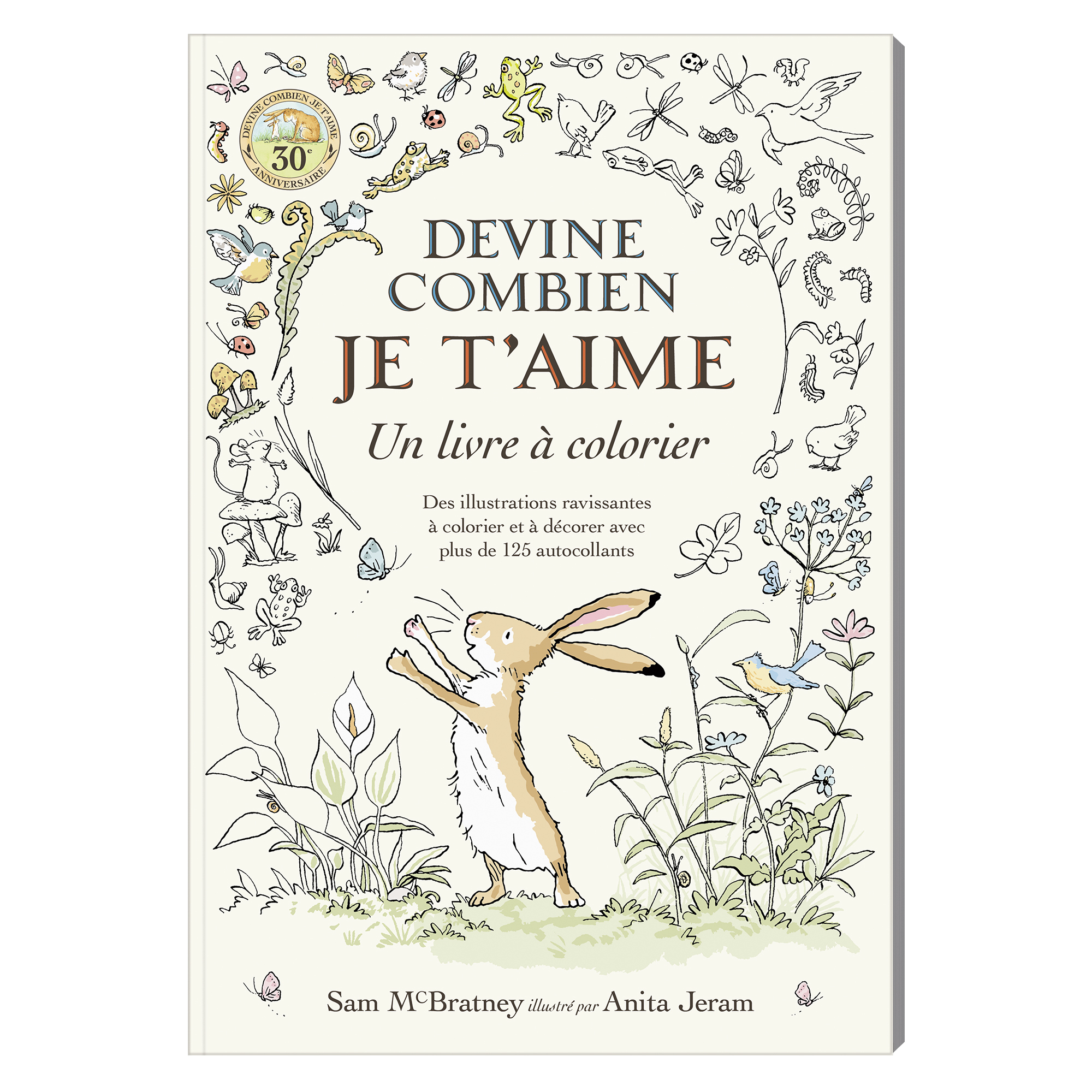 Devine combien je t'aime - Un livre à colorier -  McBratney Sam - EDL