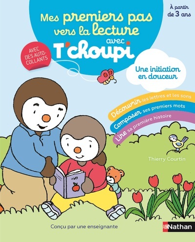 MES PREMIERS PAS VERS LA LECTURE AVEC T-CHOUPI - Séverine de Pous Collin - NATHAN