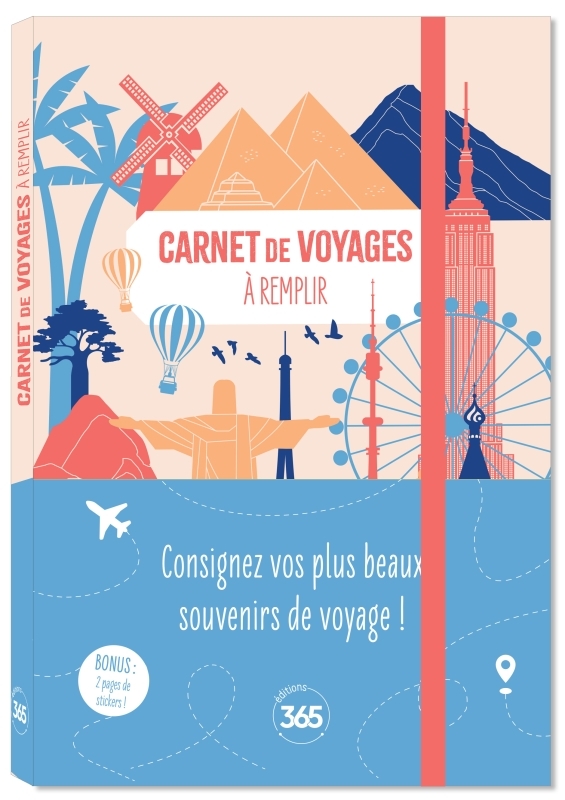 CARNET DE VOYAGES A REMPLIR - XXX - 365 PARIS