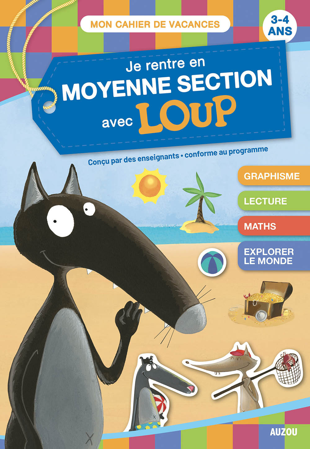 JE RENTRE EN MS AVEC LOUP - CDV 2021 - Orianne Lallemand - AUZOU